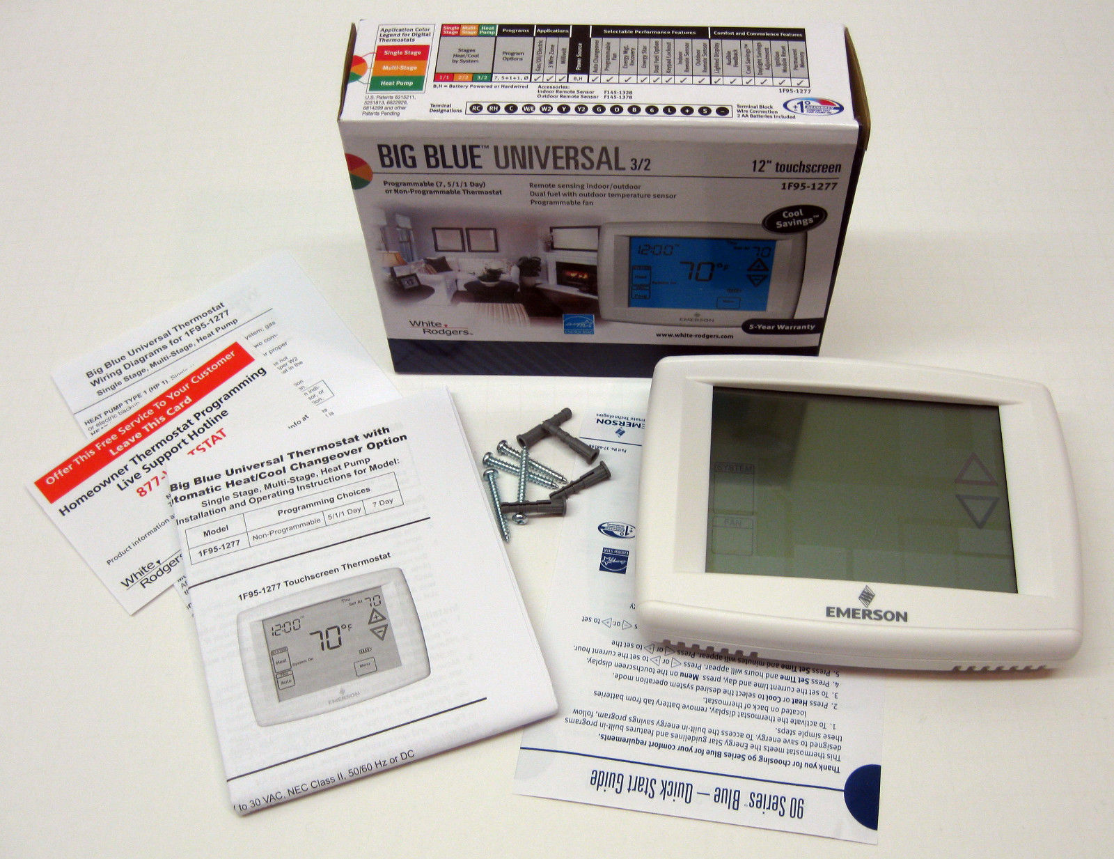 Wiring Diagram Emerson Digital Thermostat - Complete Wiring Schemas