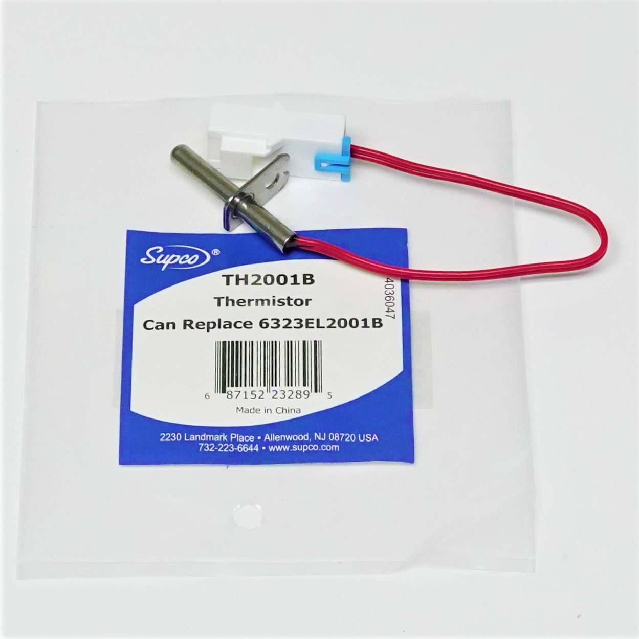 Supco TH2001B Dryer Thermister Temperature Sensor for LG 6323EL2001B eBay