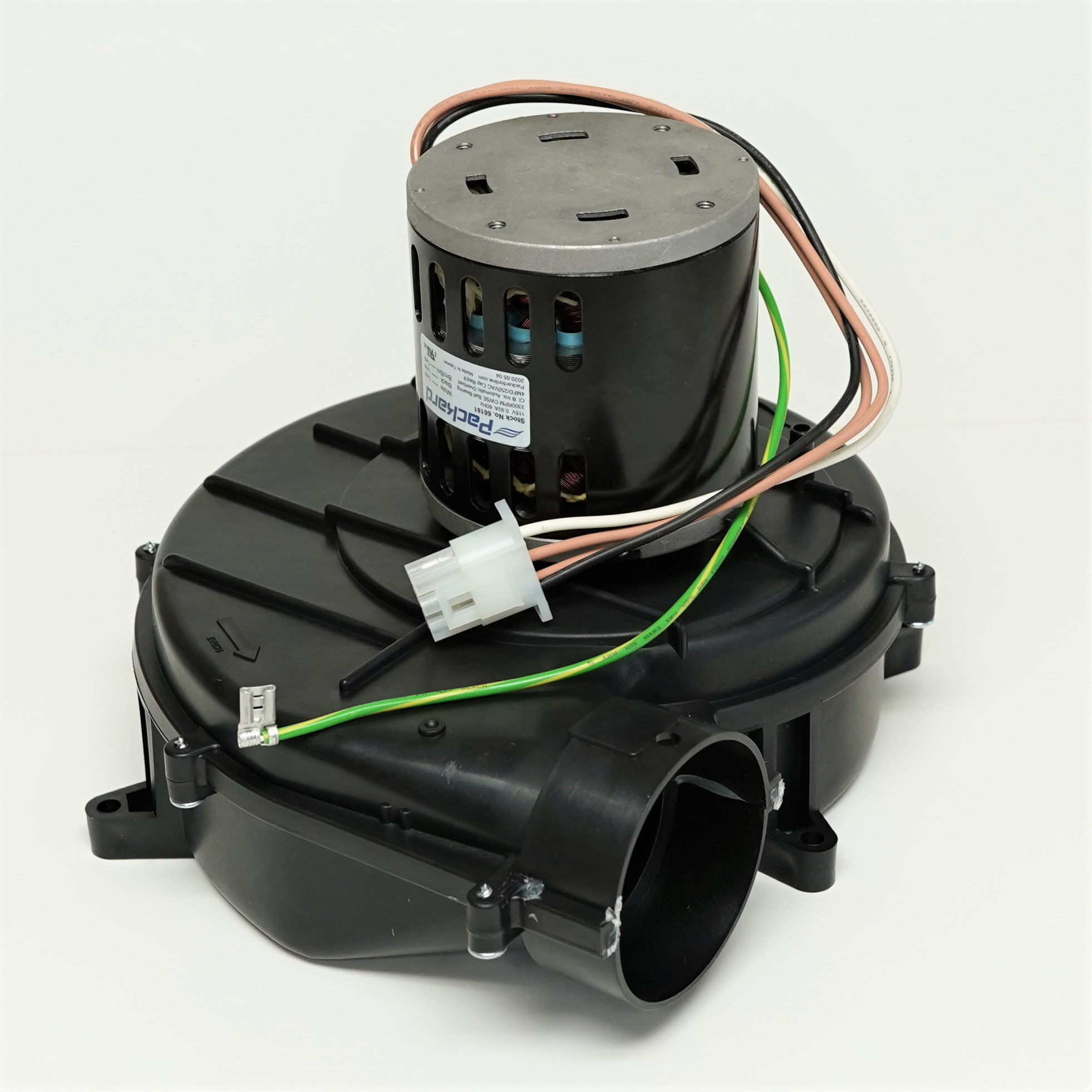 ポ Packard 66181 Draft Inducer Furnace Motor for Rheem 70-102691-81