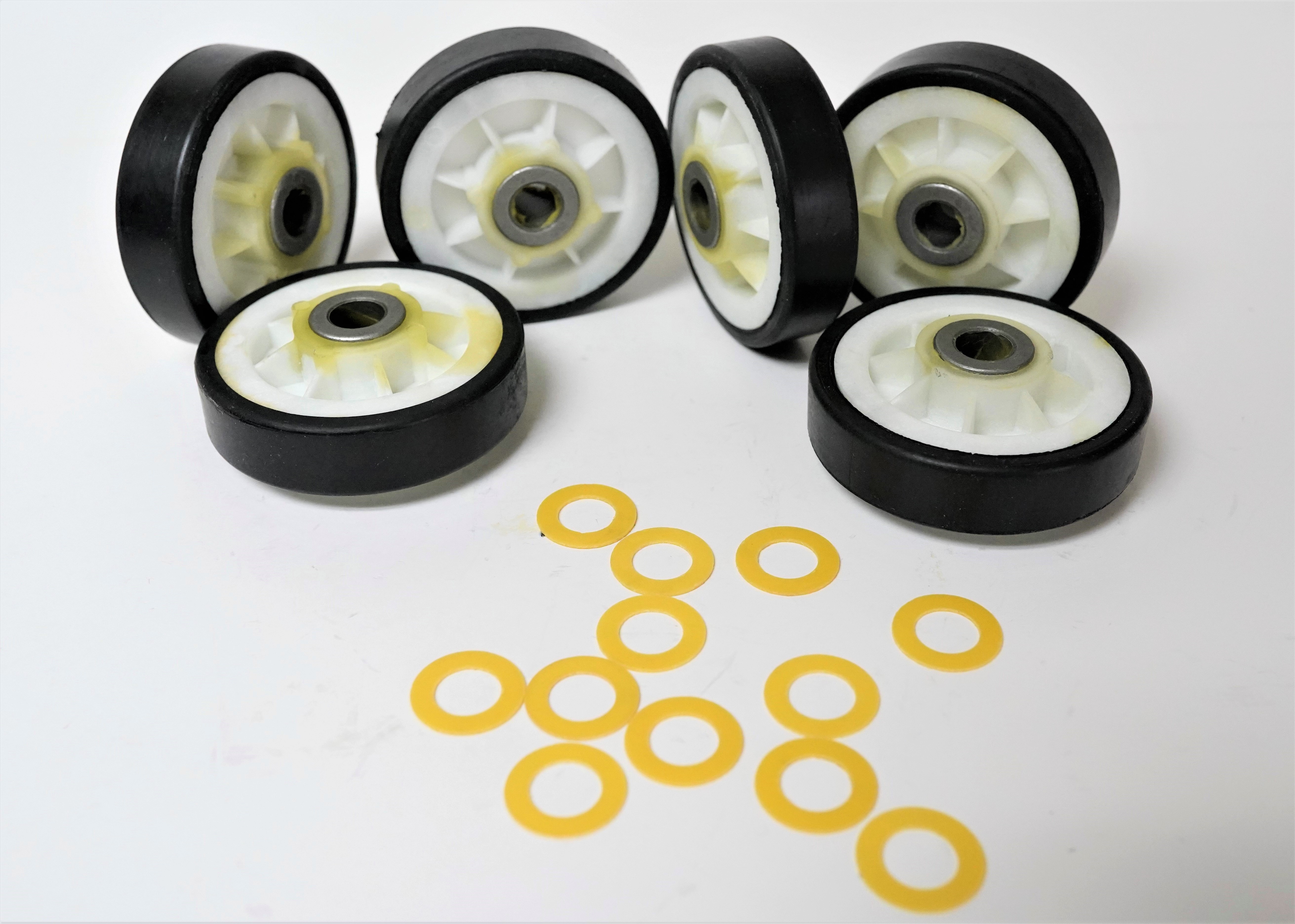15416 6 PAK 12001541 Maytag Dryer Drum Roller Wheels eBay