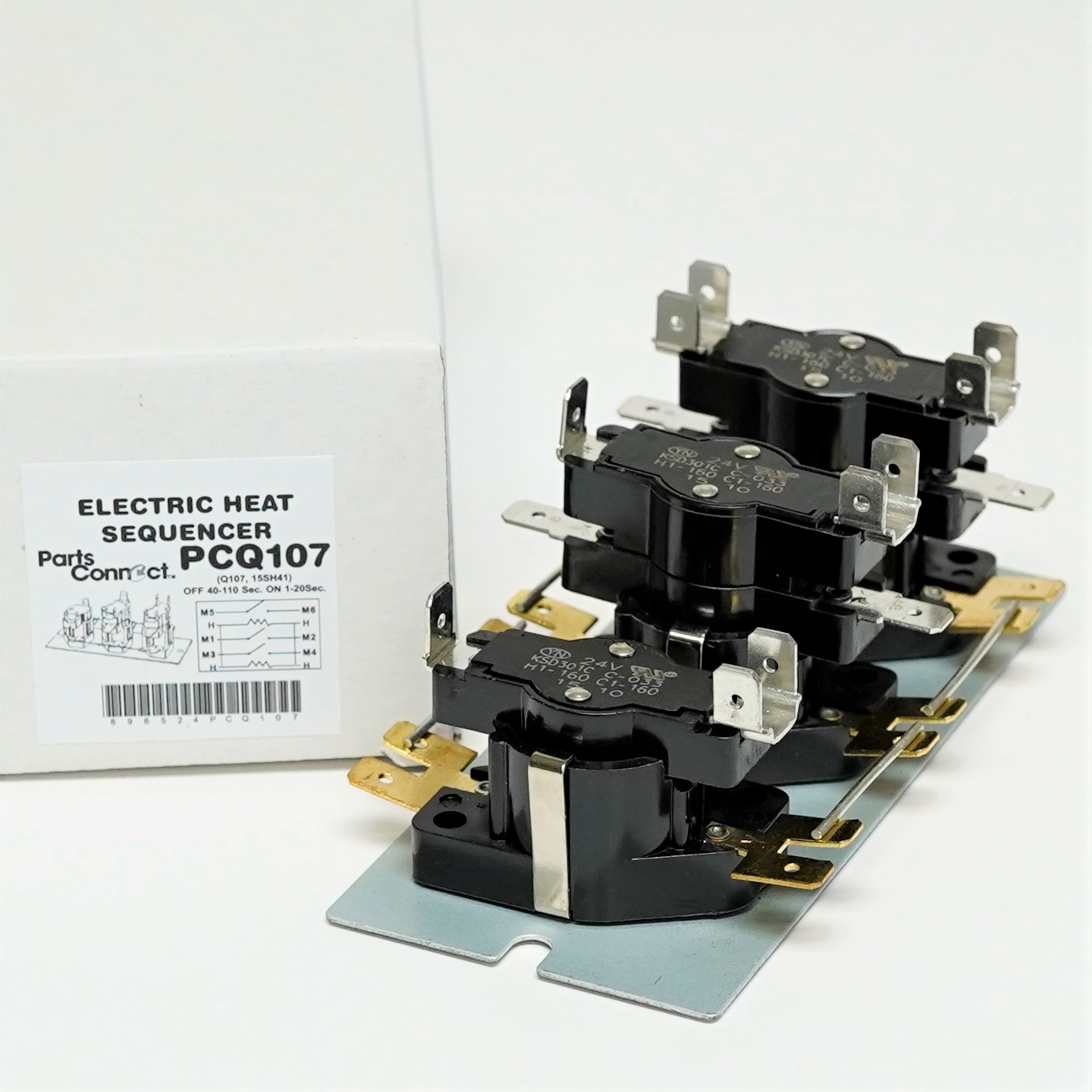 Electric Heat Sequencer Control 24 Volt for Q107 24A34-14