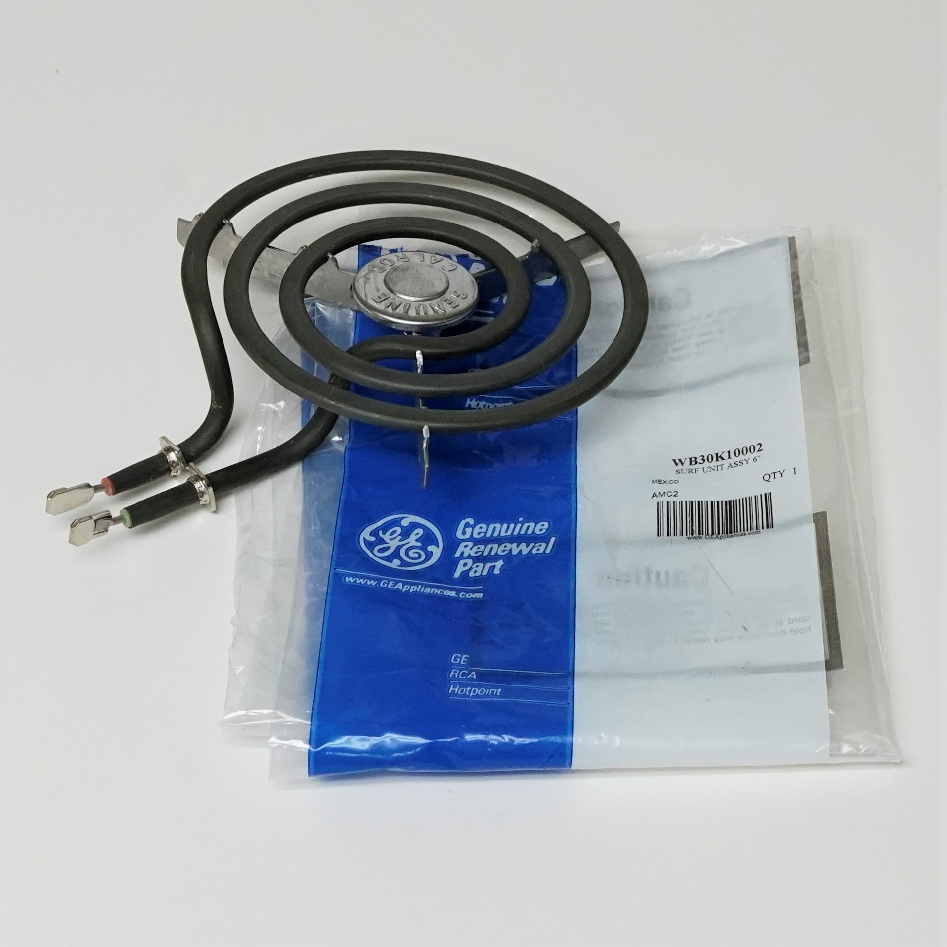 GE WB30K10002 Range Stove 6" Small Burner Eye Genuine Calrod eBay