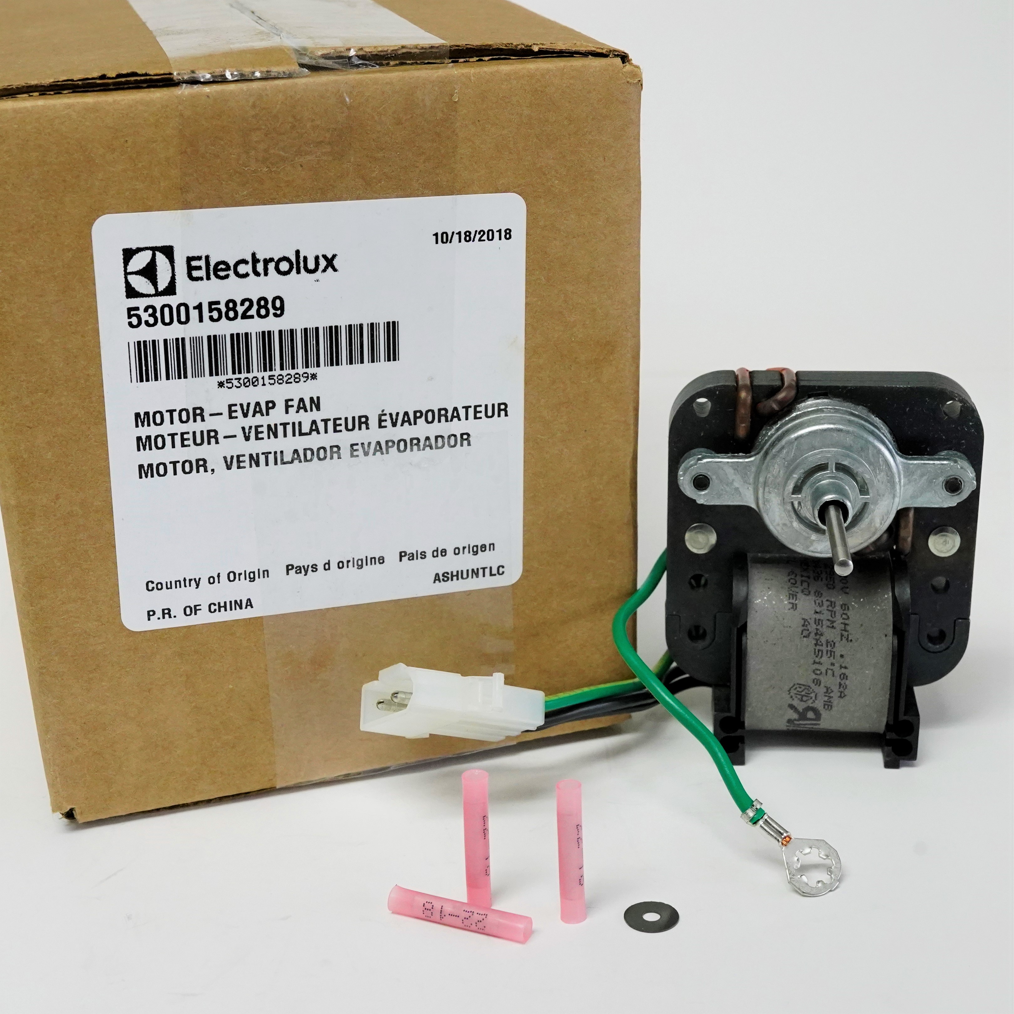 Refrigerator Evaporator Fan Motor 5300158289 Electrolux Frigidaire