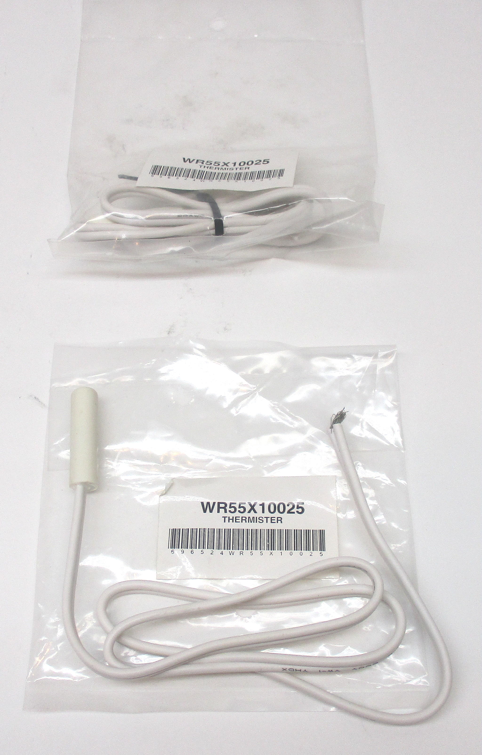 WR55X10025 2pk for GE Refrigerator Temperature Sensor Thermister