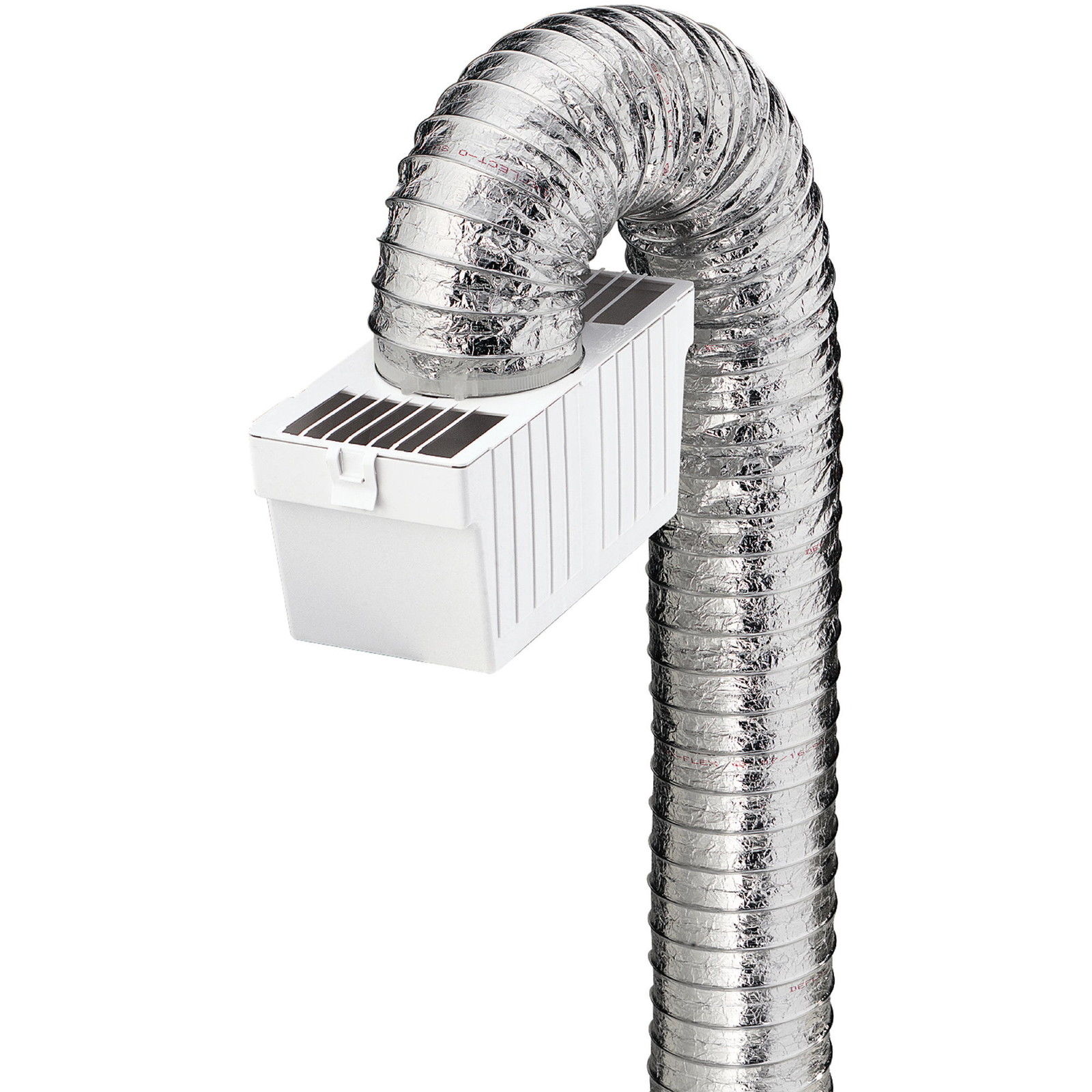 LTF Dryer Vent Lint Trap Kit Indoor Use Bucket & Water Deflecto