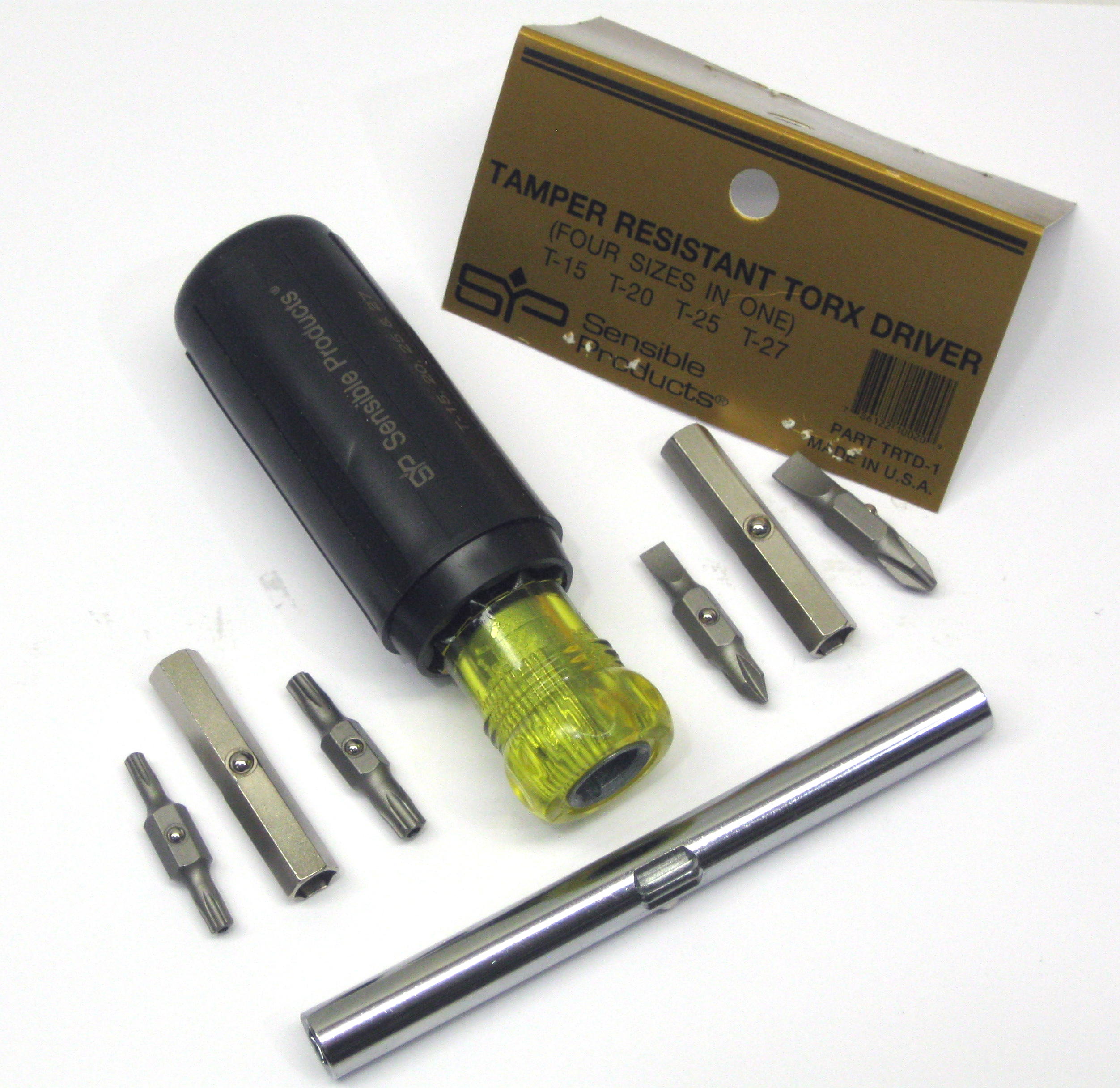 Tamper Resistant Torx Screw Diver 10 in 1 Sensible Products TRTD1