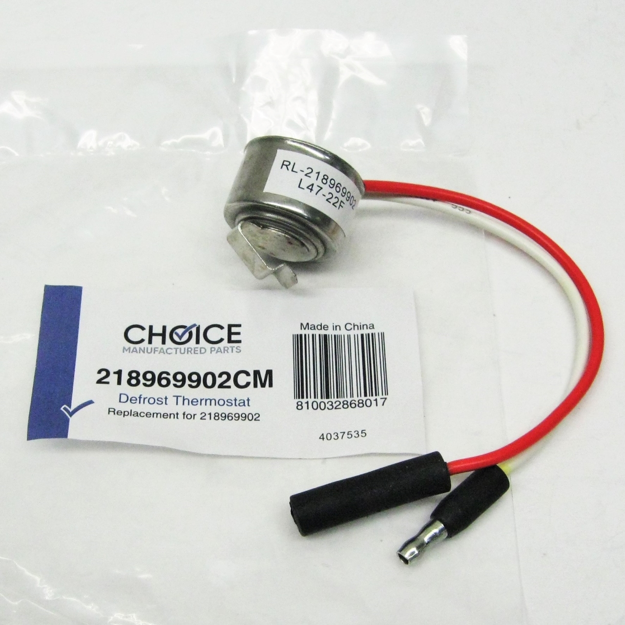 冷凍ML200 SM100 218969902 for Electrolux Frigidaire Refrigerator Defrost