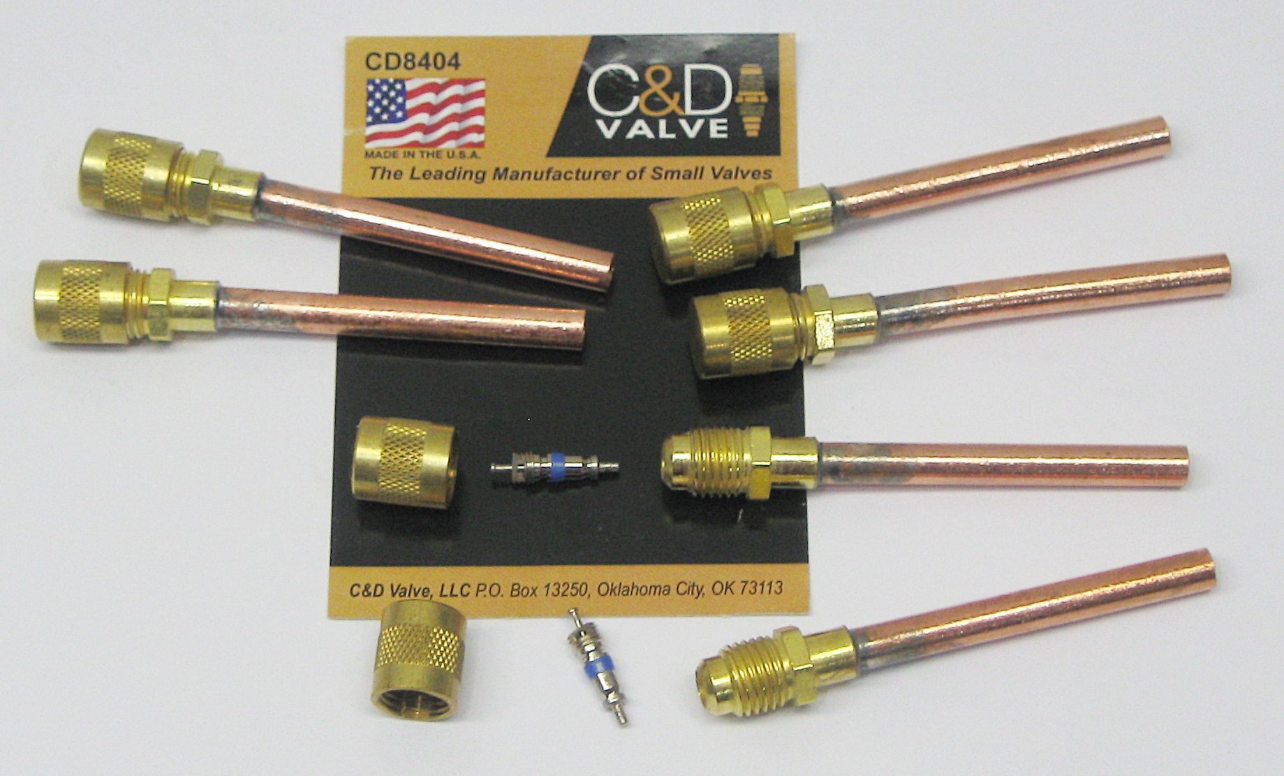 C&D Copper Tube Access Valve 1/4 CD8404 Package of 6 eBay