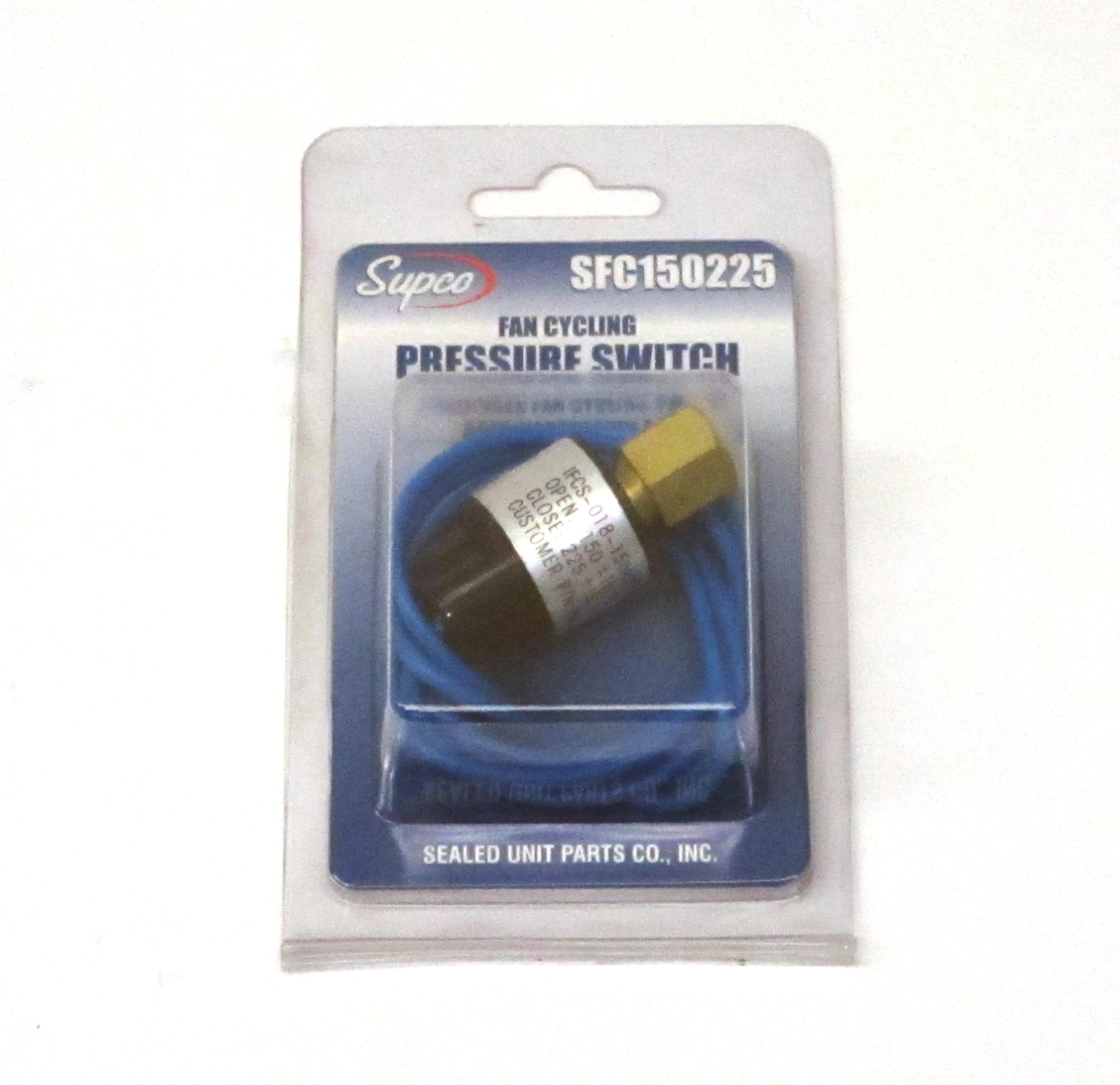 Supco SFC150225 Fan Cycling Pressure Switch 687152152520 eBay