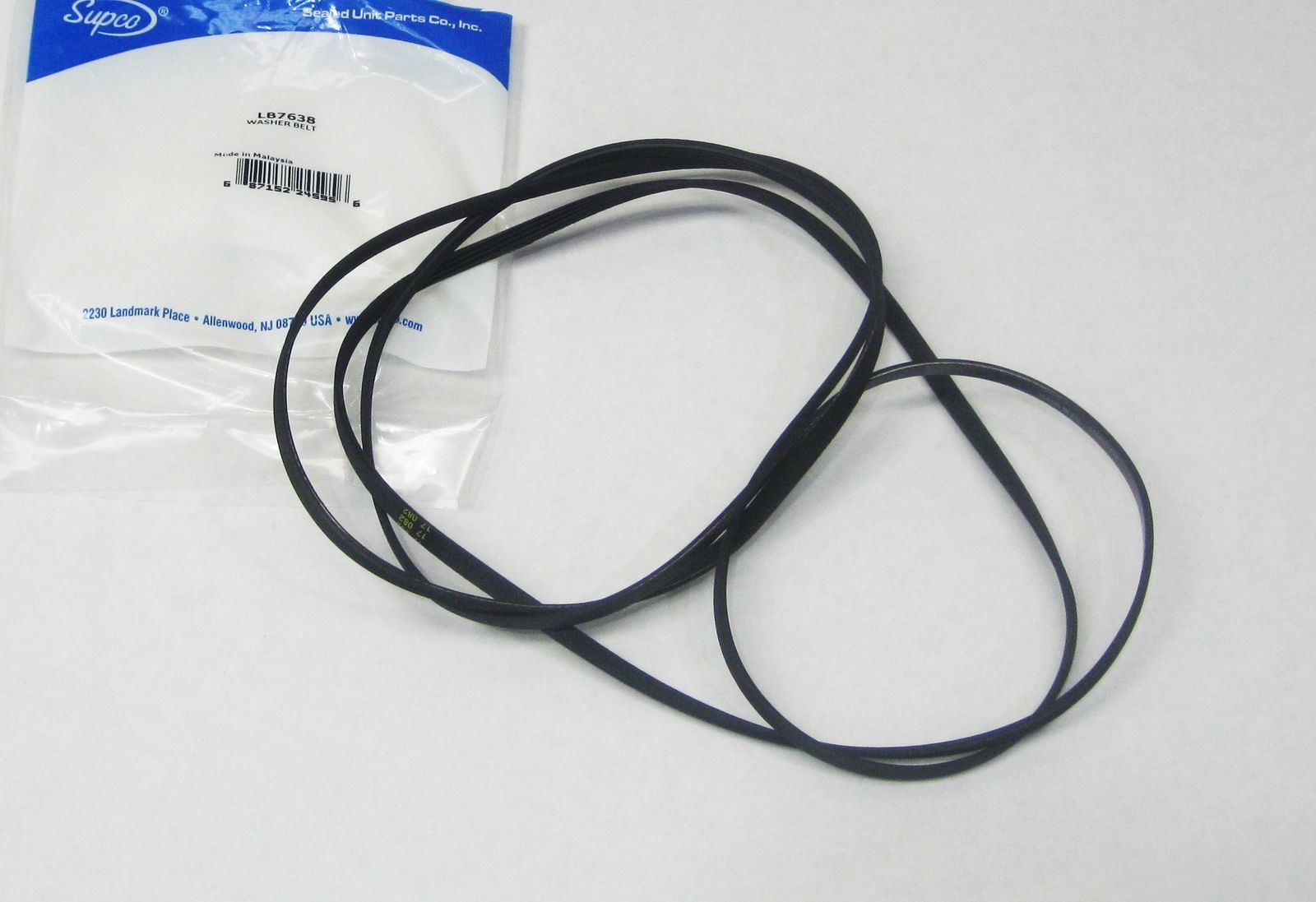 Supco LB7638 Replacement Dryer Belt 5308027638 for Frigidaire Gibson Frigidaire Washer Dryer Combo Belt Replacement
