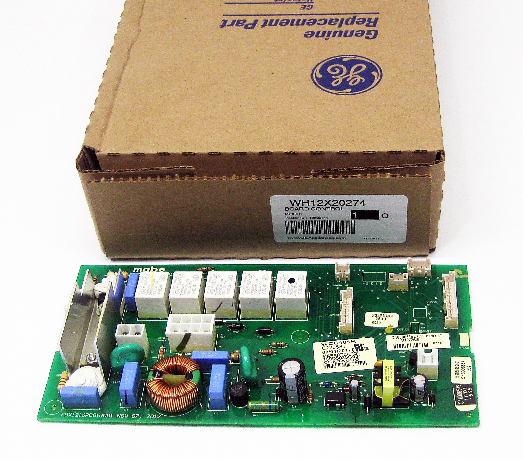 GE Washer Control Board WH12X20274 AP5789049 PS8746229 724519907383 eBay