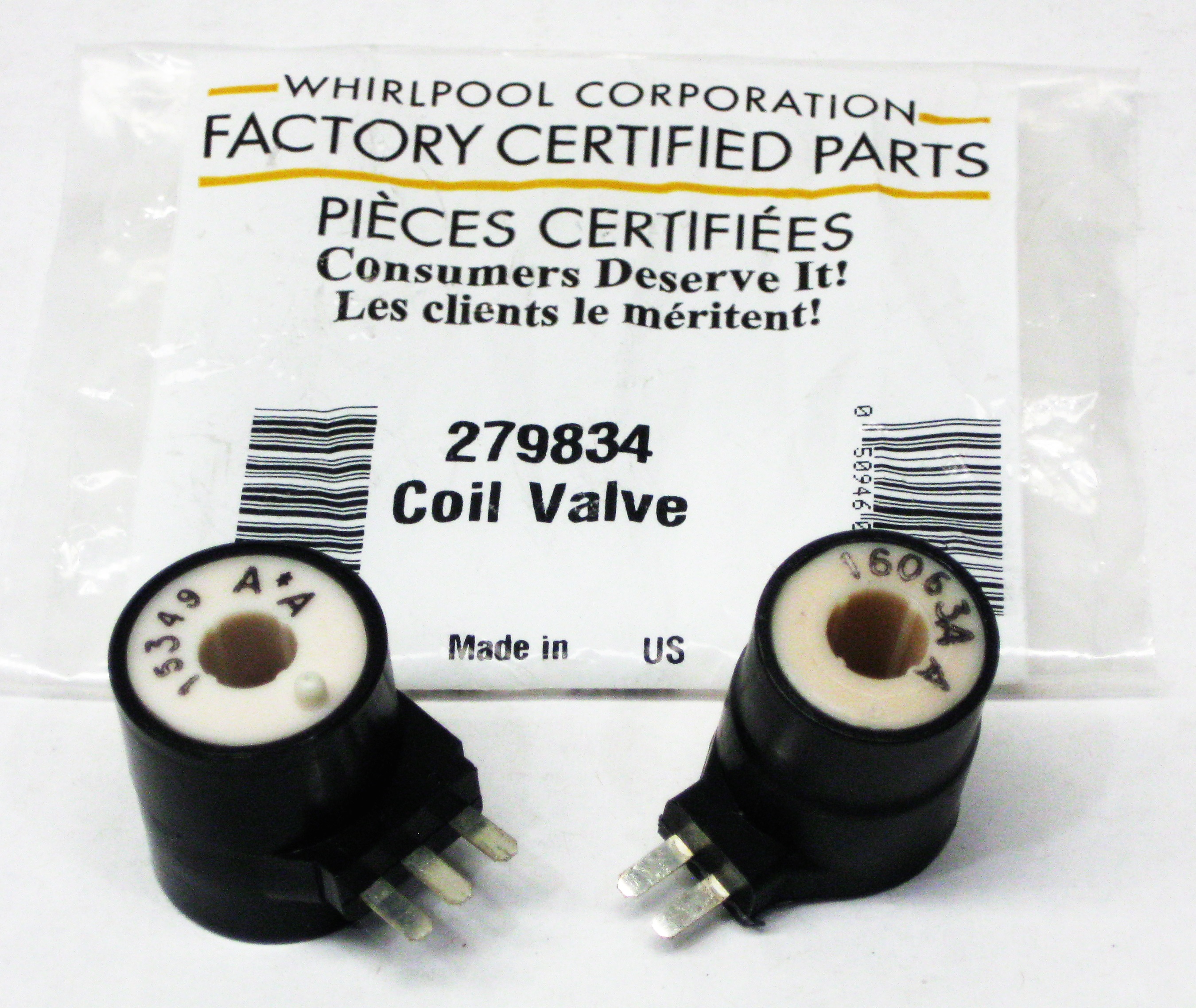 Whirlpool OEM 279834 Gas Dryer Coil Kit 885725808793 eBay