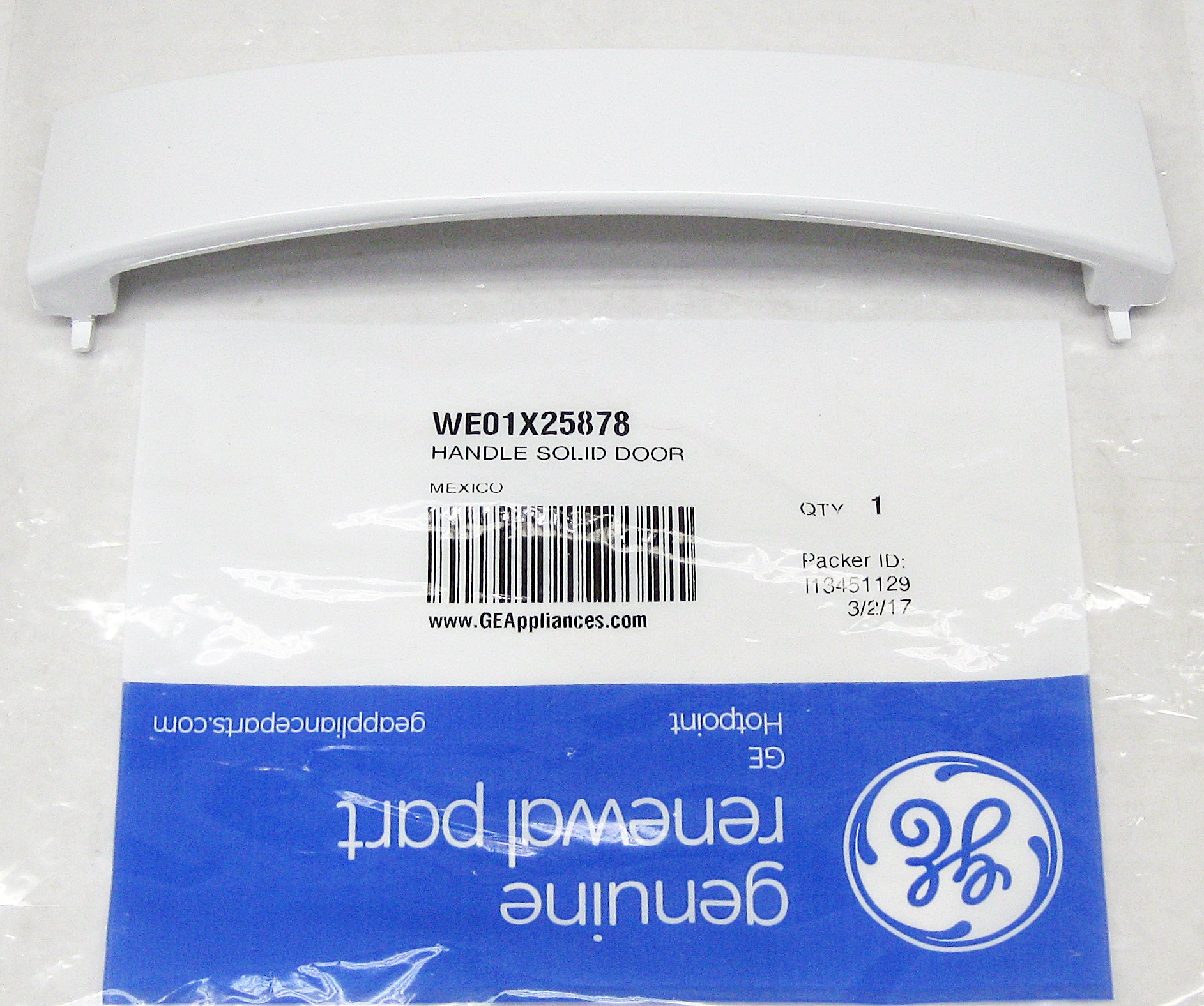 GE Dryer Door Handle WE01X25878 AP6039697 PS11772025 700985124080 eBay