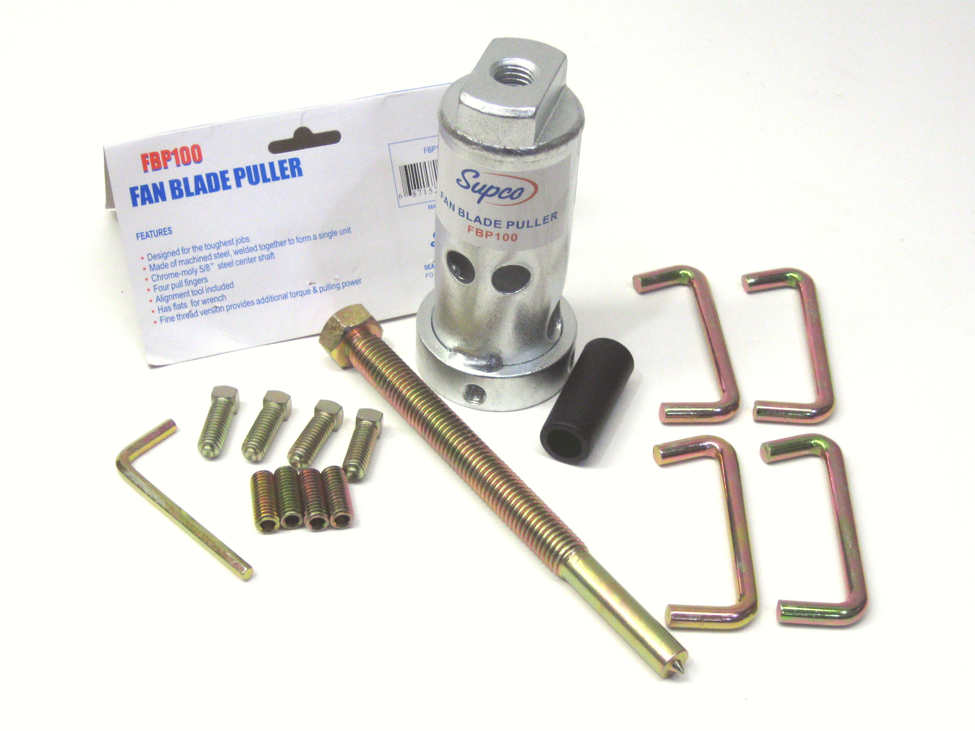 Supco FBP100 Fan Blade Hub and Blower Wheel Puller Remover 687152152810