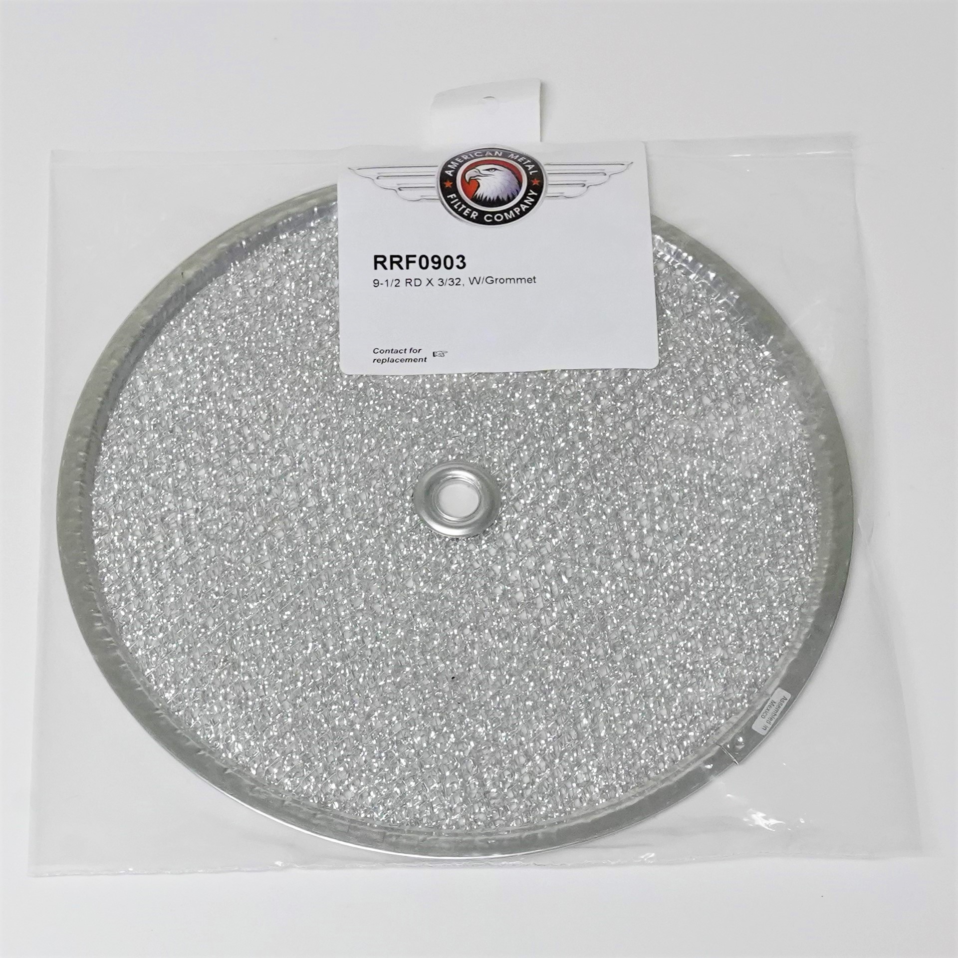 RRF0903 Round Aluminum Grease Filter 91/2 for 99010042 886566182431 eBay