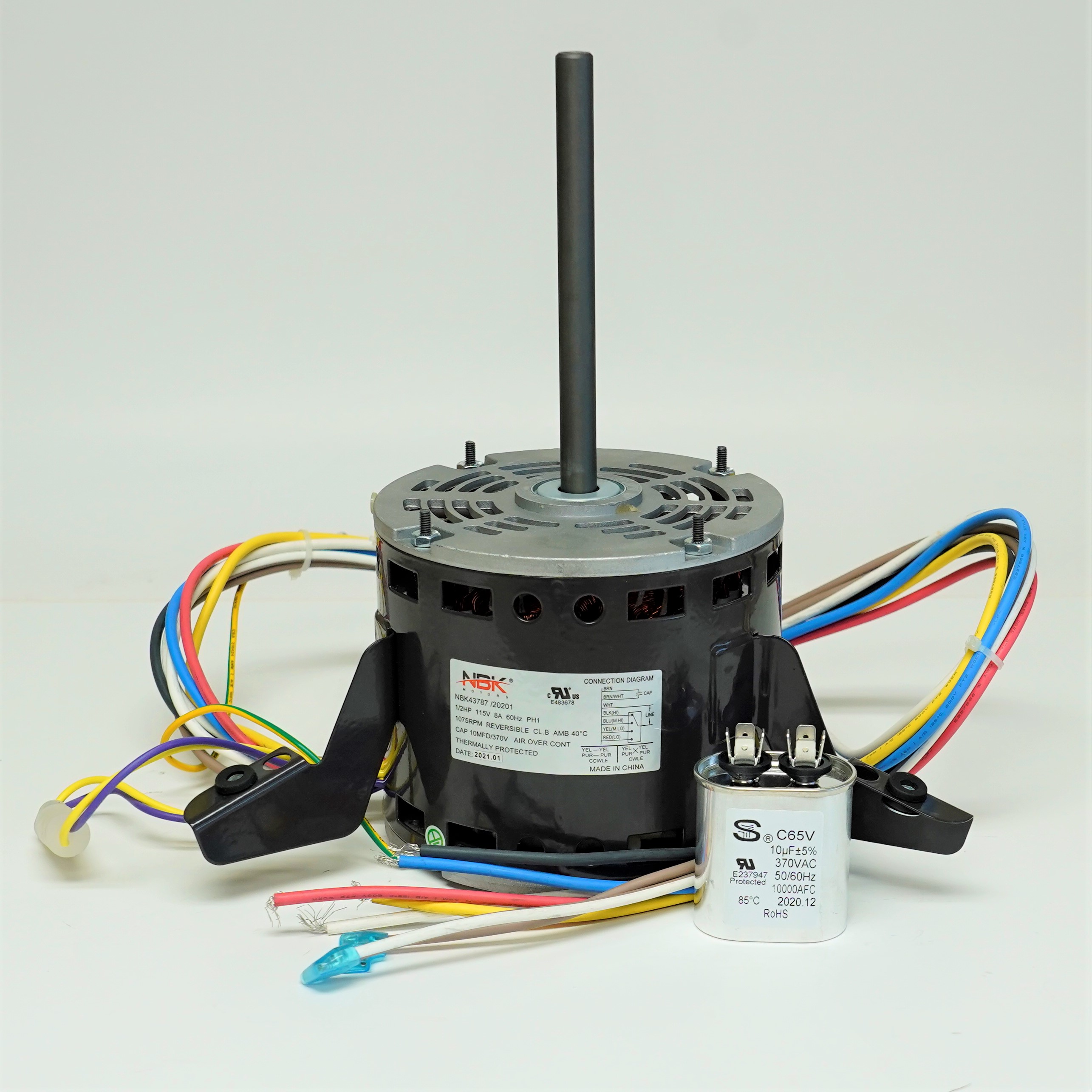 Motor for Goodman 0131F00022 0131F00022SP HVAC 1/2HP 115V 1075 RPM Flex  Mount | eBay