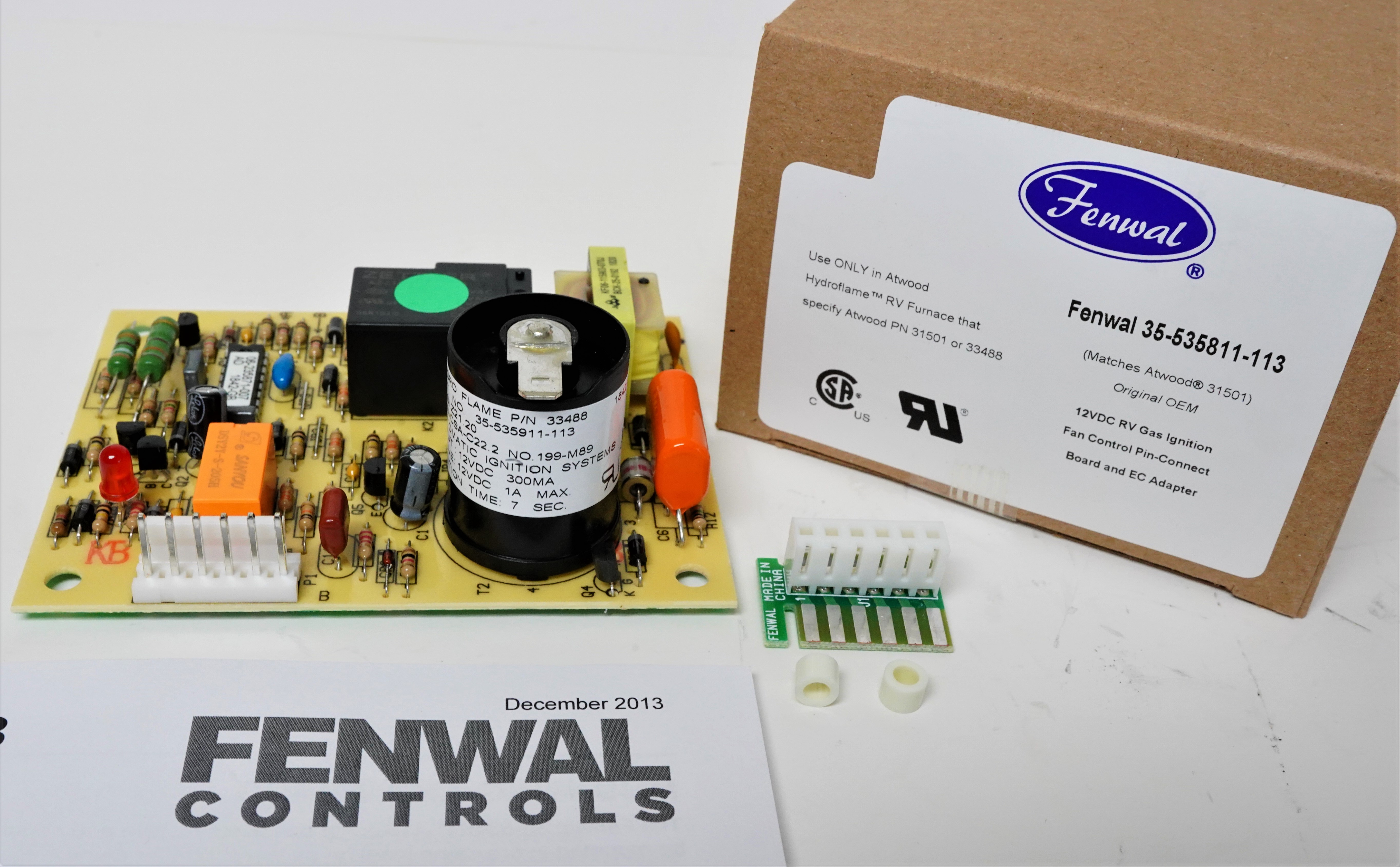 RV Heater Control Board for Atwood Hydro Flame 31501 Fenwall 35535811