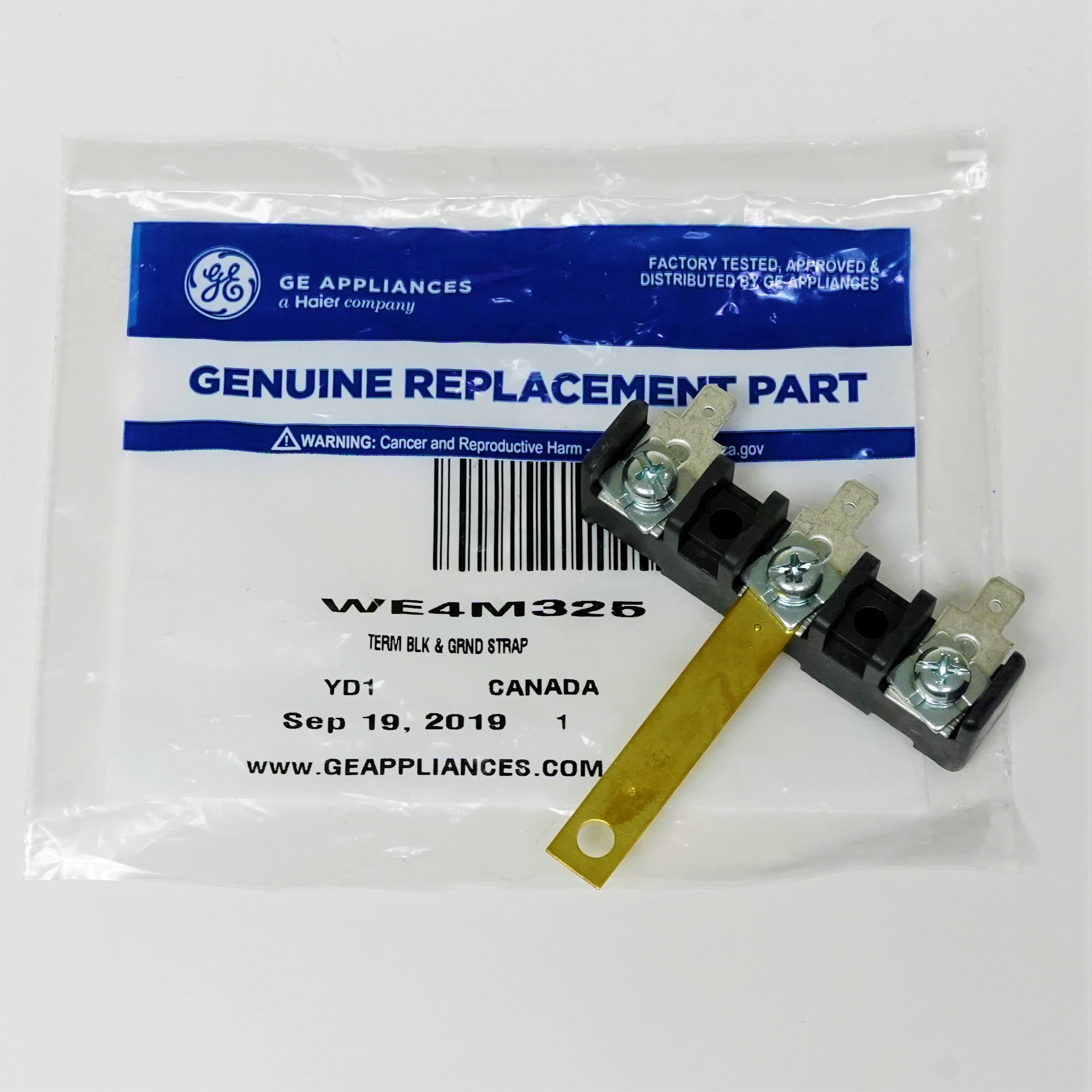 GE WE4M325 OEM Dryer Power Cord Terminal Block 787461635858 eBay