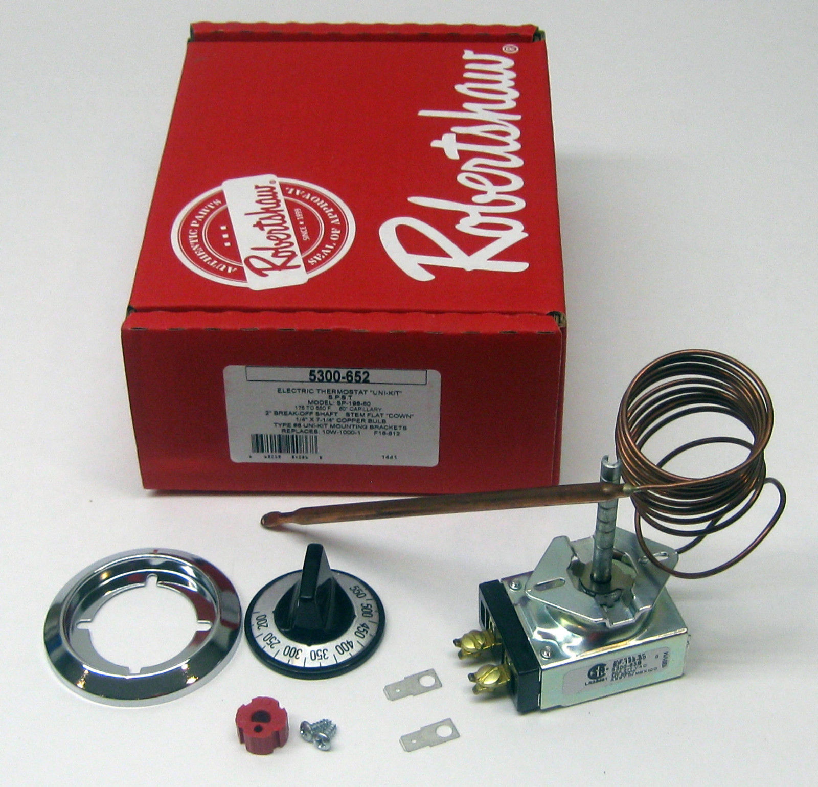 5300652 Robertshaw Commercial Cooking Oven Electric Thermostat (KP