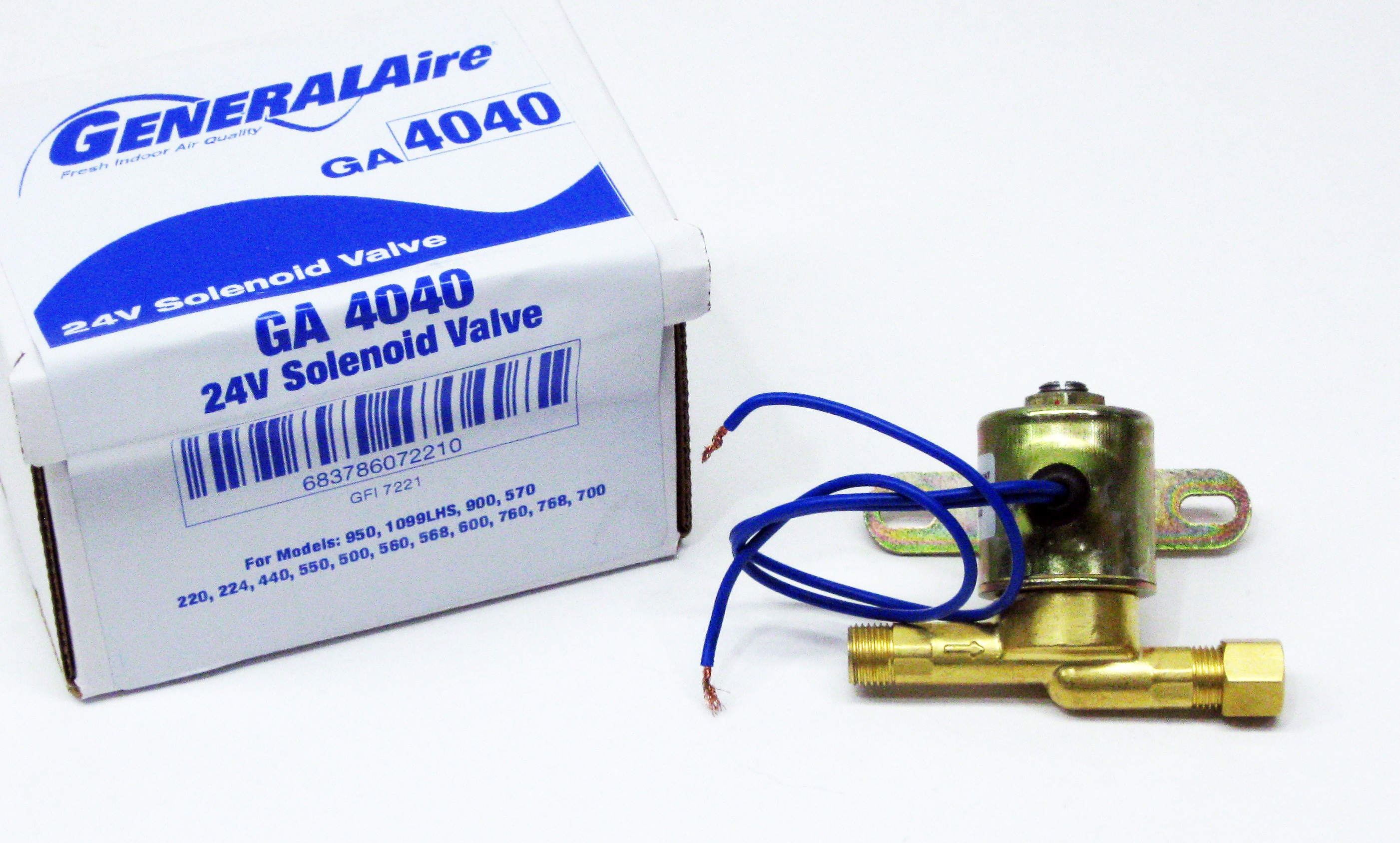 4040 Solenoid Valve for Aprilaire Humidifiers 24V 1/4" eBay