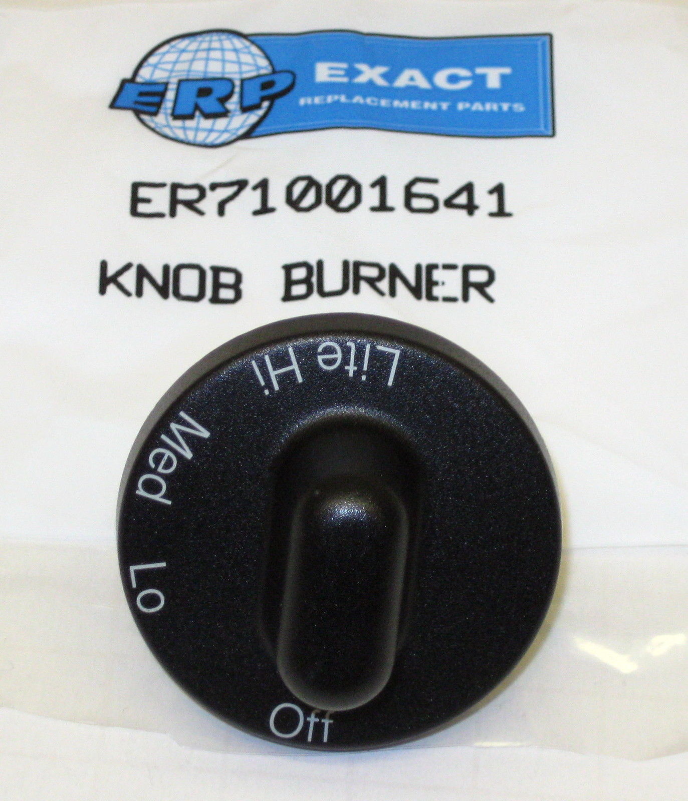 71001641 for Jenn Air Maytag Gas Range Burner Knob Black PS2077264