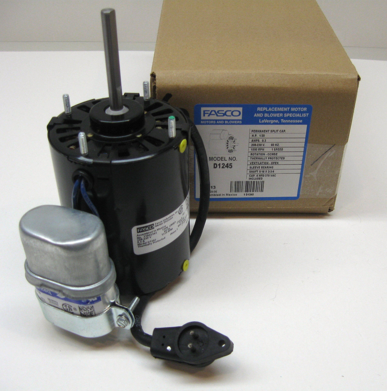 D1245 Refrigeration Motor for Keeprite 501909 71641313 71641853 R371