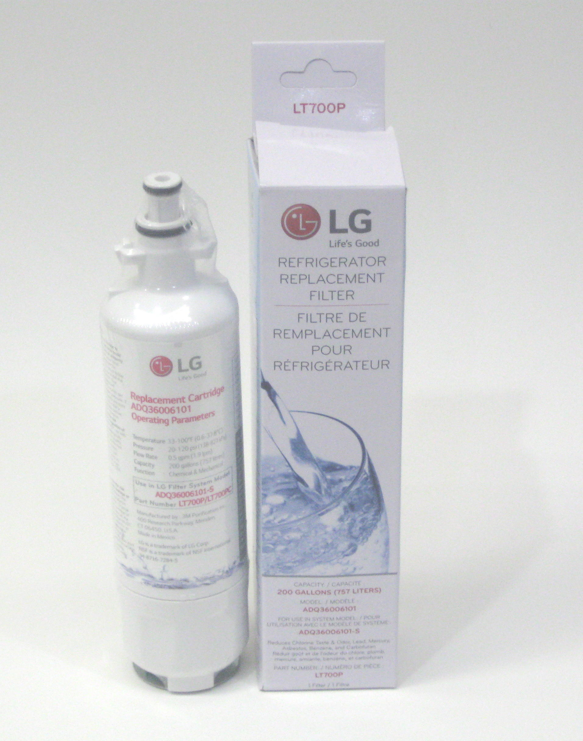LG LT700P OEM Refrigerator Water Filter ADQ36006101 Original | eBay