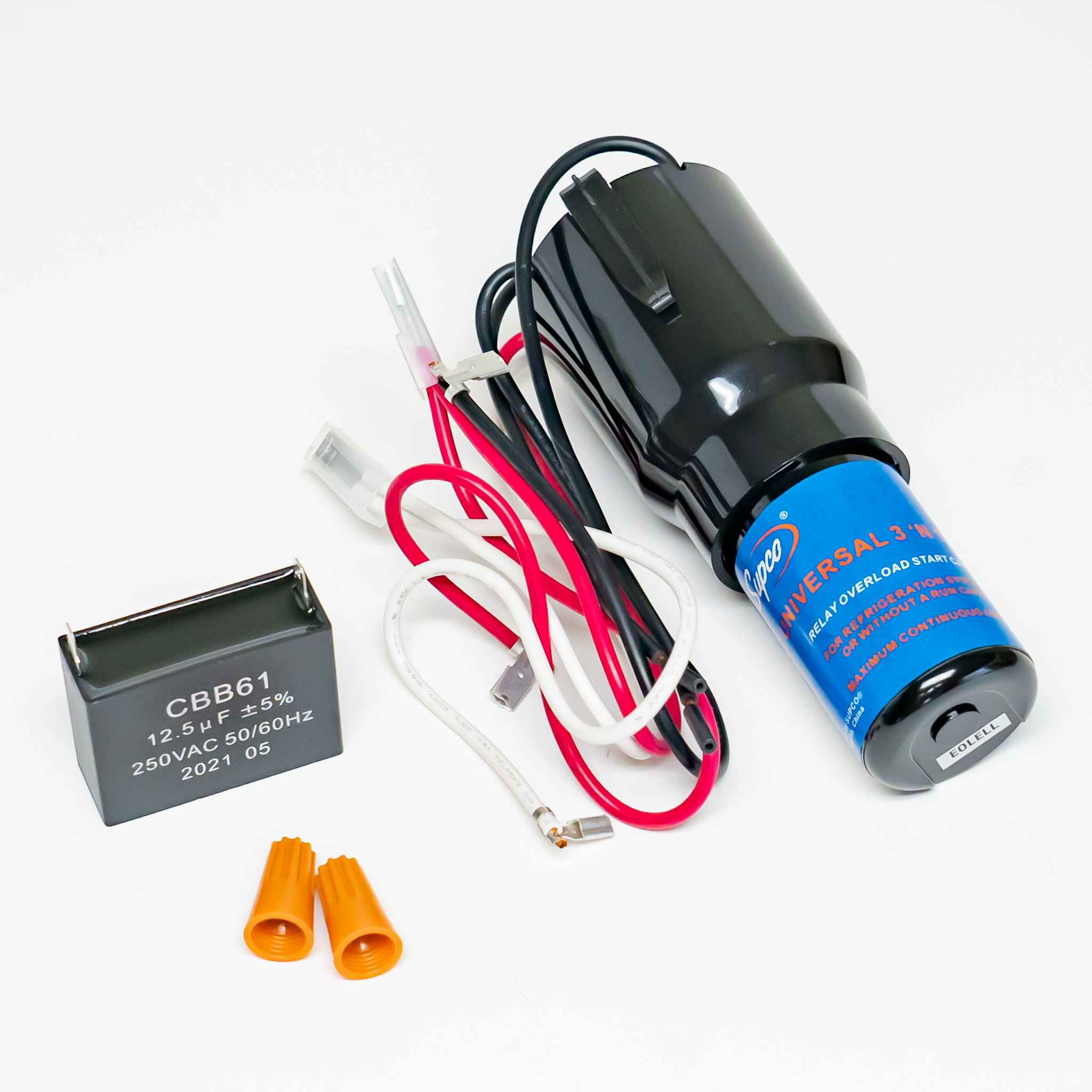 Supco URCO810RC 4 'N 1 Refrigerator Relay, Overload, Start and Run