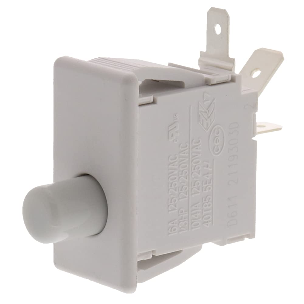 Genuine Simpson Hoover Dryer Door Switch D034B – Brown Micro Switch With Tail