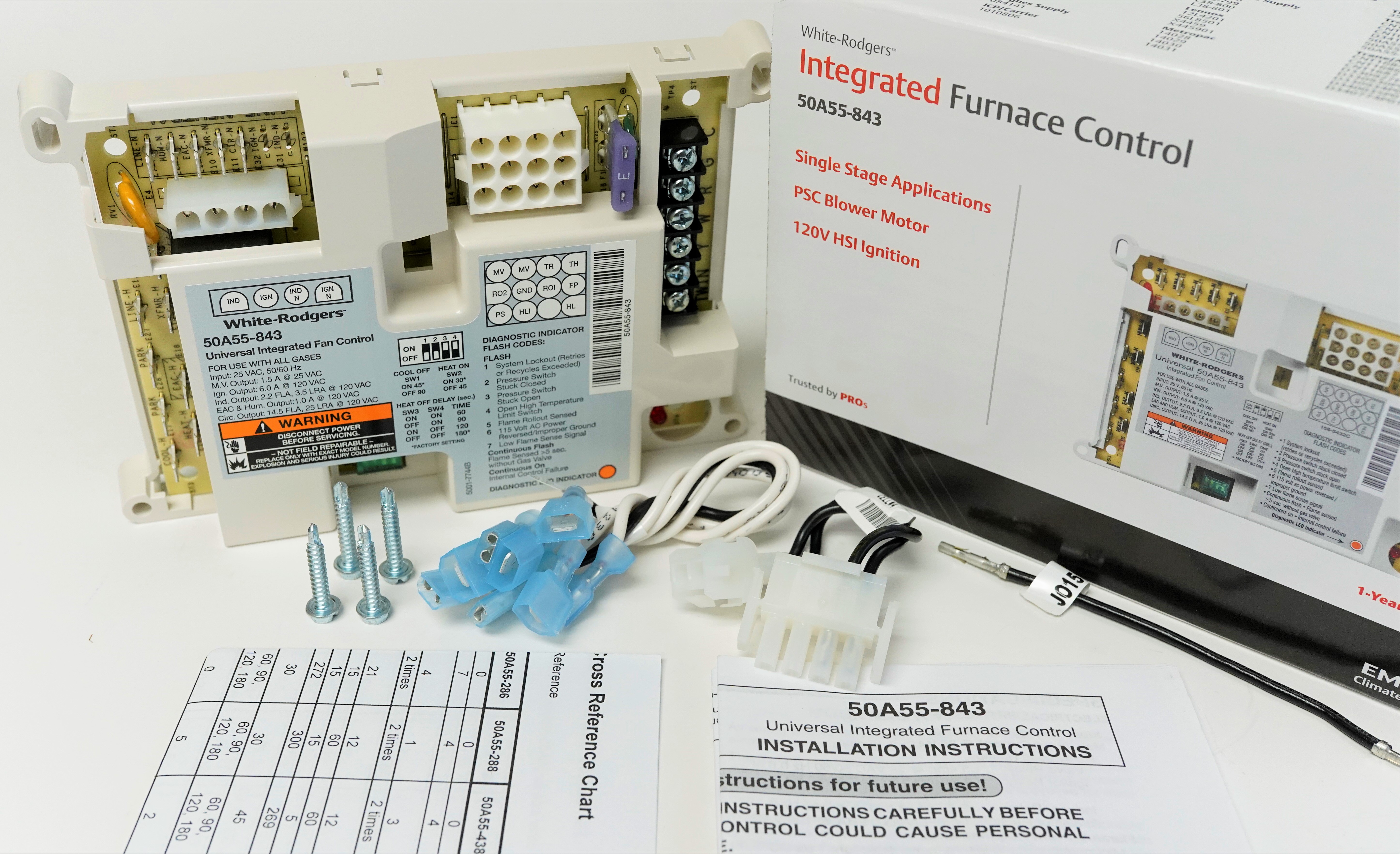 50A55843 White Rodgers Furnace Ignition Module Control Board