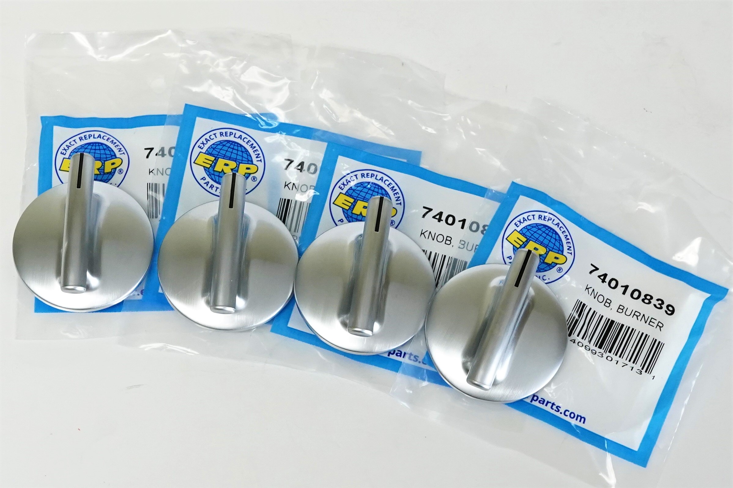 740108394 PACK Burner Knob for Jenn Air Gas Range Cooktop PS2088183