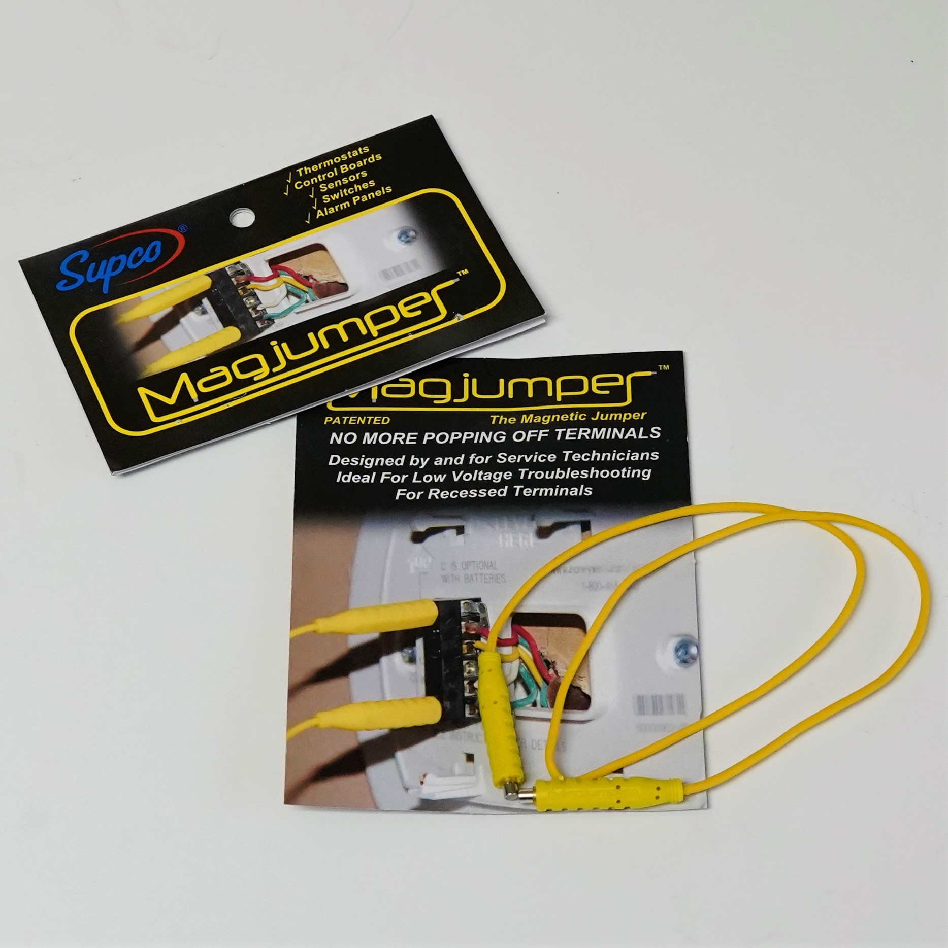 Supco MAG1YL 30 Vac Test Leads Jumper Wire Magjumper Yellow