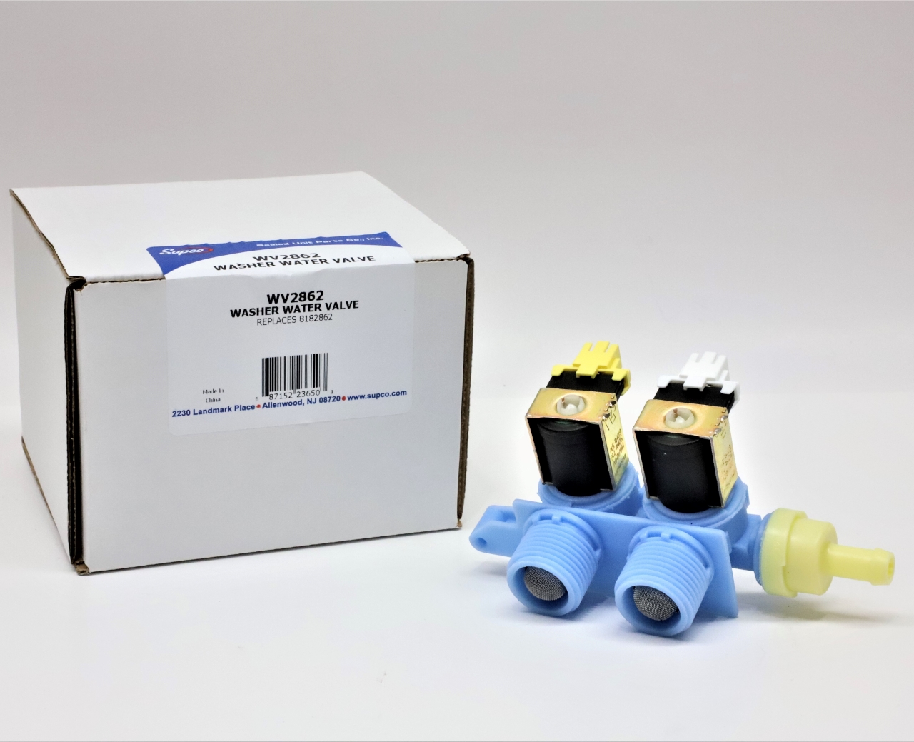 Supco WV2862 Washing Machine Water Valve for Whirlpool Maytag