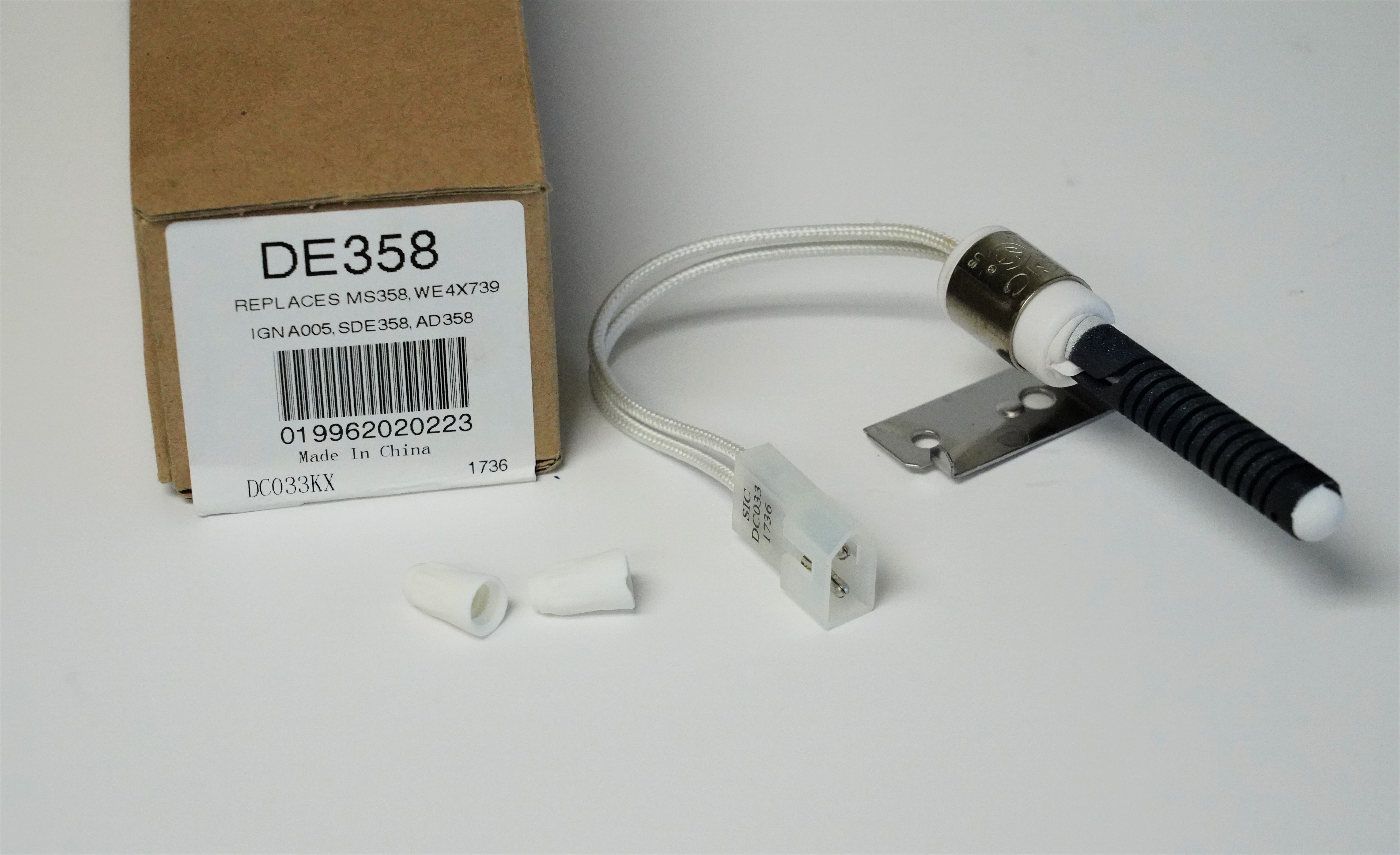 Supco SDE358 Gas Dryer Igniter for GE WE4X739 and Electrolux 5304517325 687152154142 eBay
