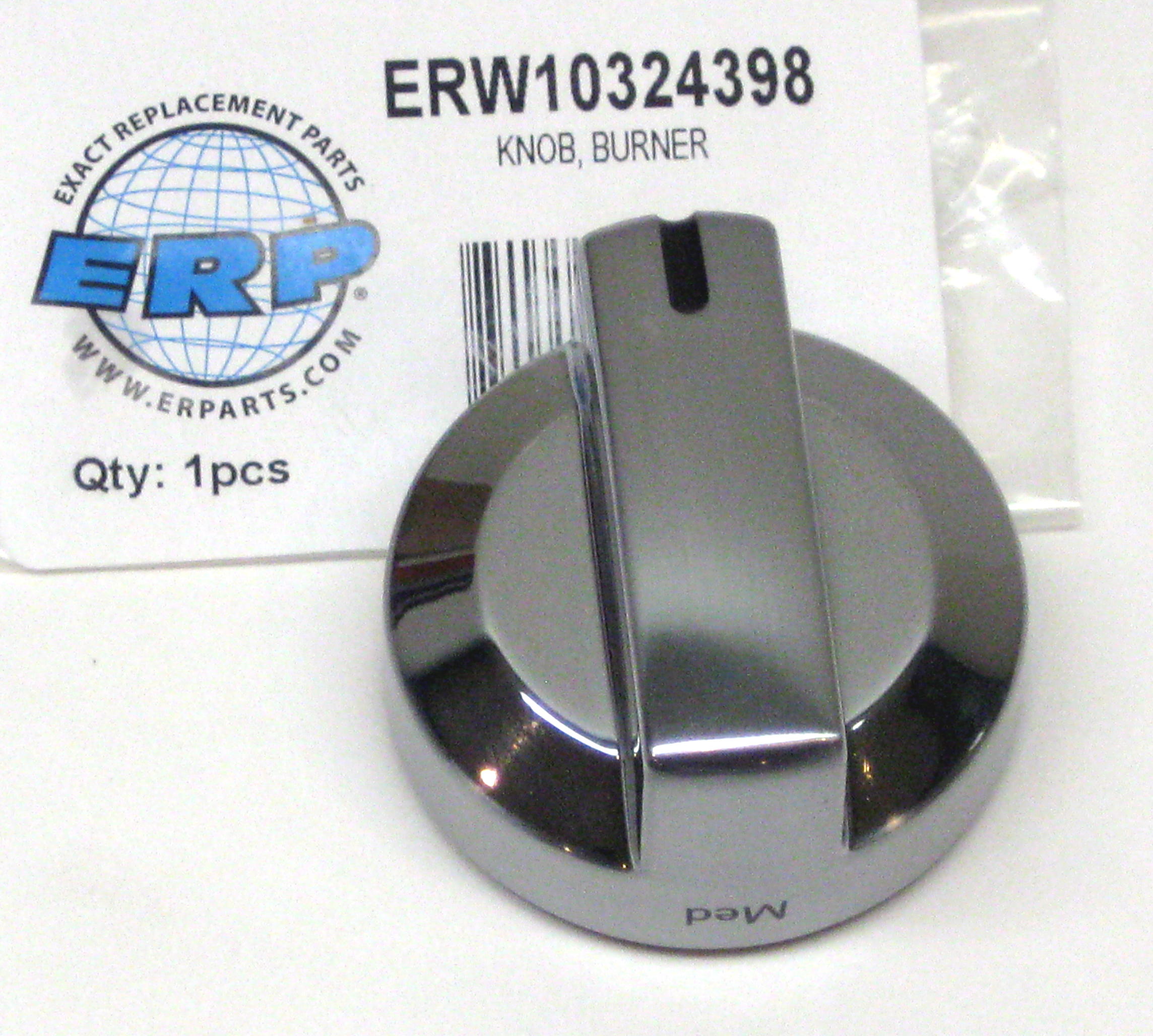 Gas Cooktop Burner Knob for Whirlpool Kitchenaid W10324398 AP5631314