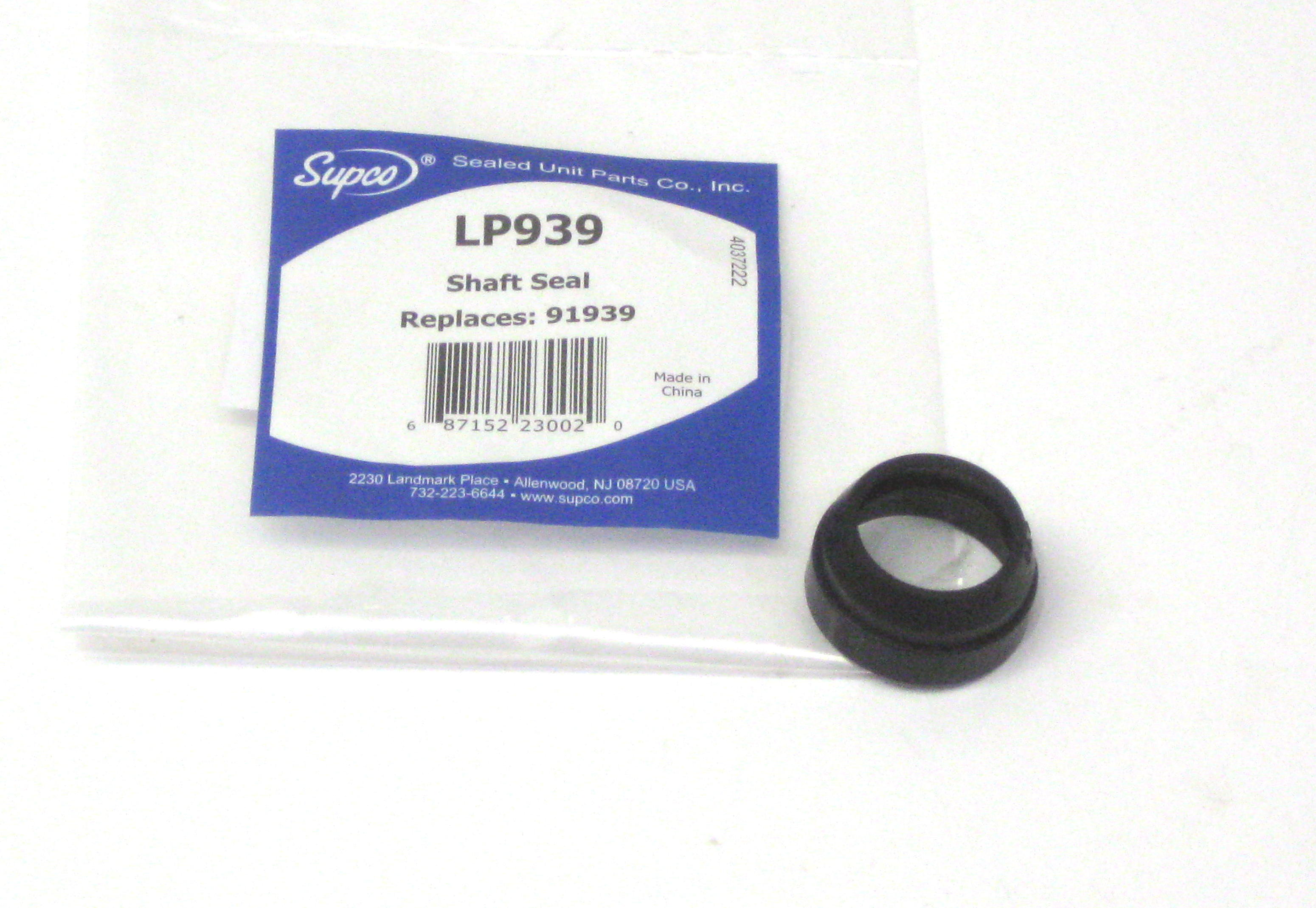 Supco LP939 Whirlpool 91939 Washing Machine Transmission Shaft Seal
