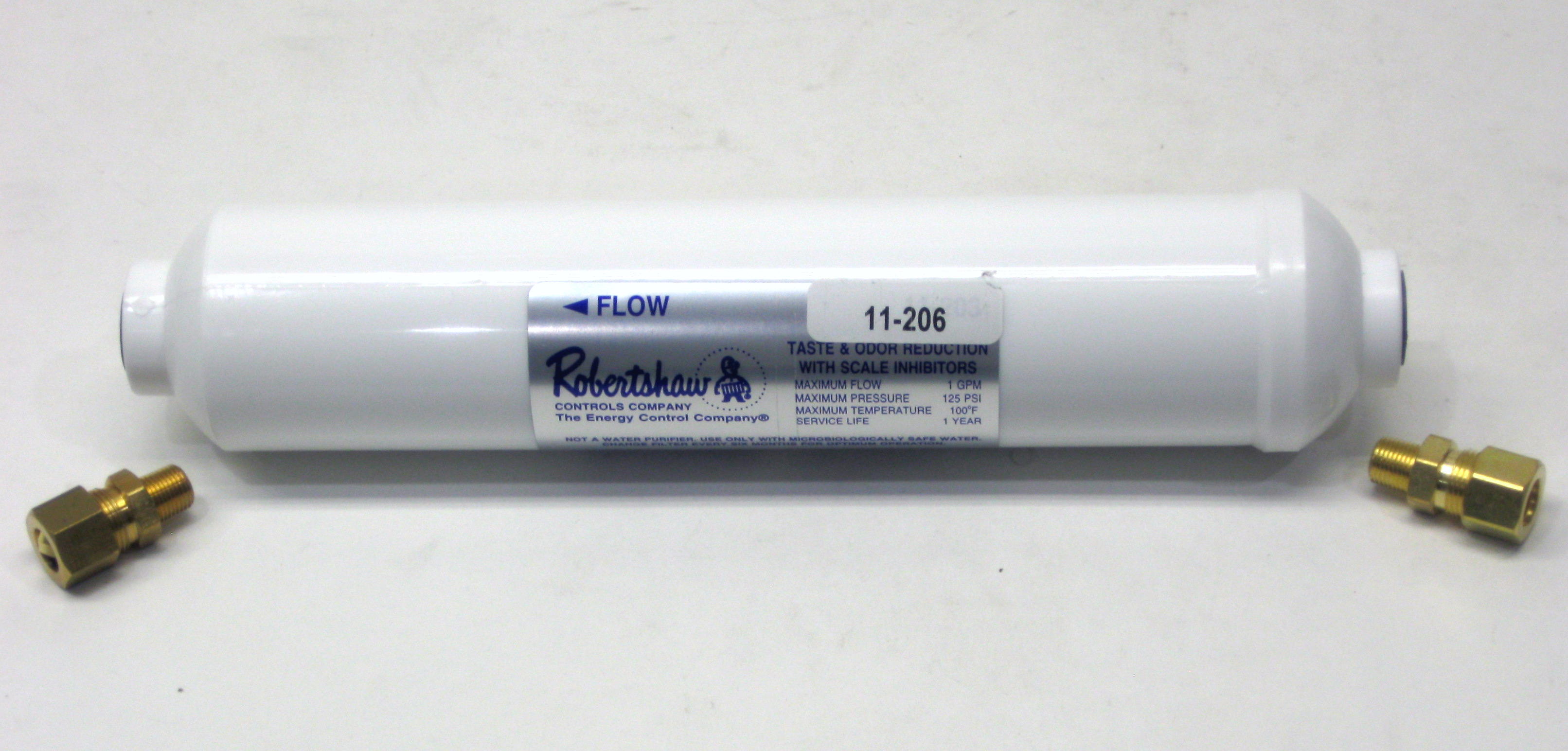 Robertshaw Ice Machine Inline Water Filter Flow 3/8" 662013776688 eBay