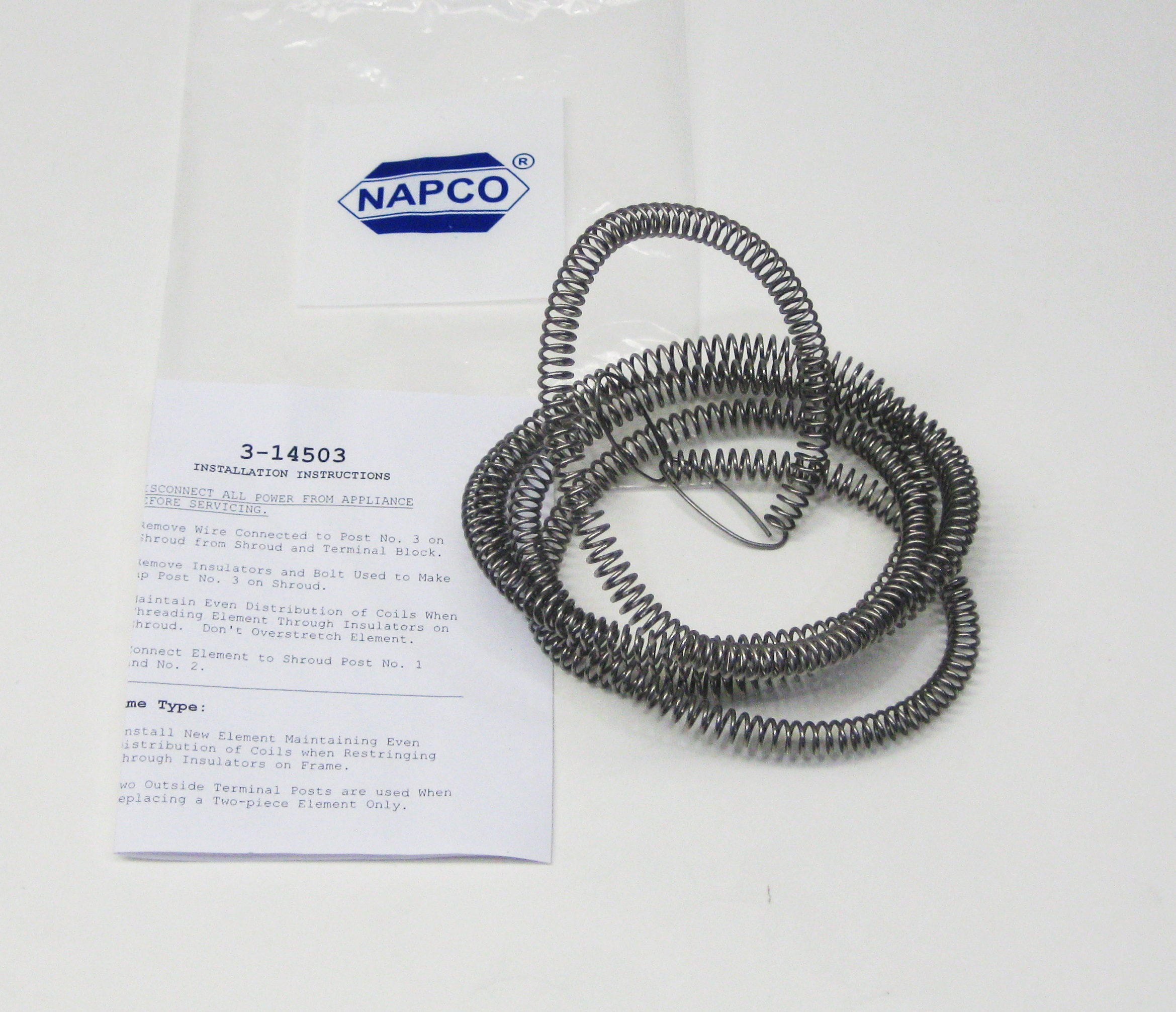 Dryer Heating Element Heater Coil ReString 314503 for Maytag 314503