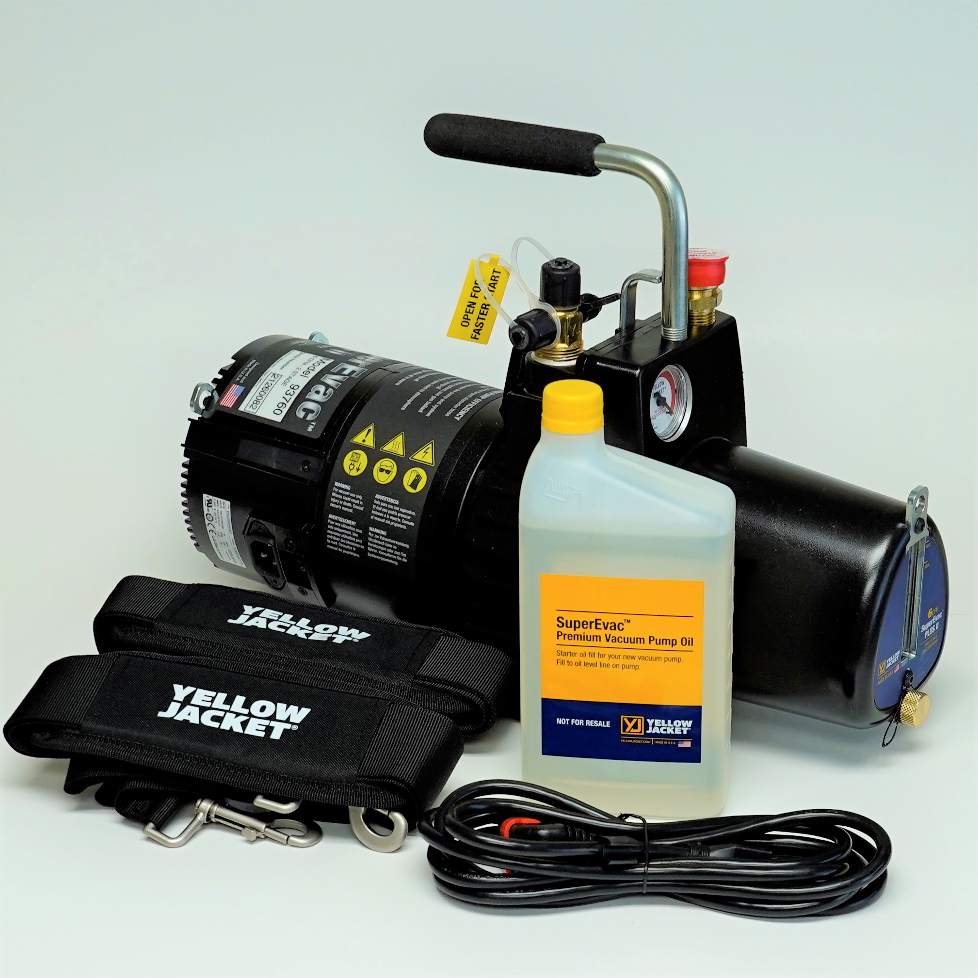 Yellow Jacket 93760 SuperEvac PLUS II Vacuum Pump 6 CFM