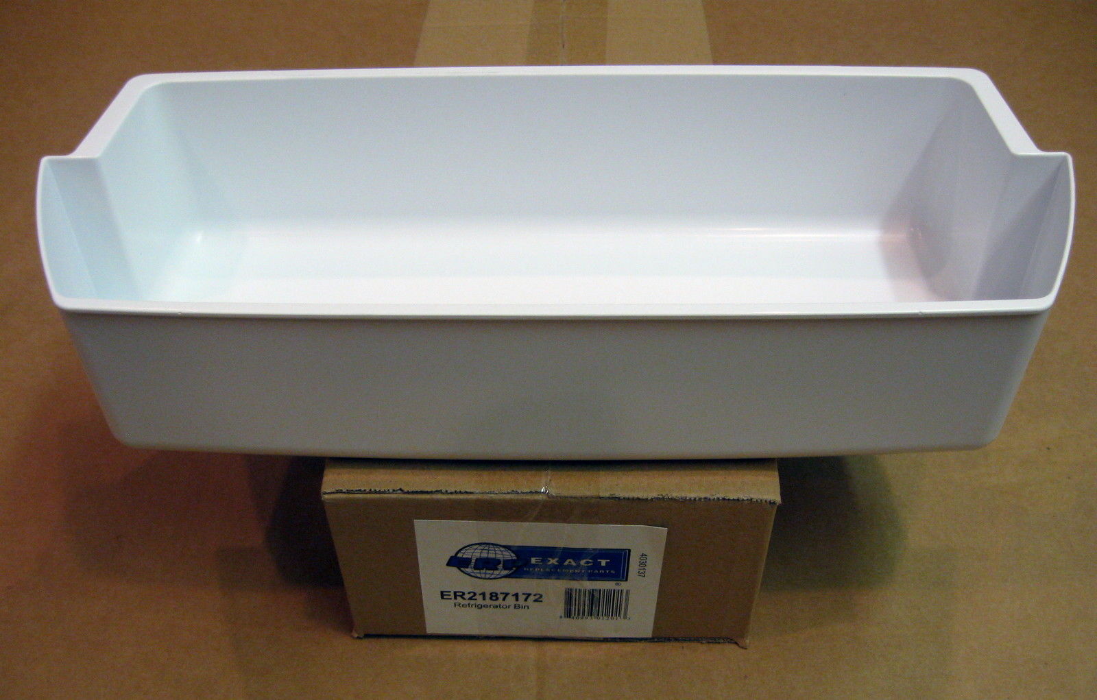 WP2187172 for Whirlpool Refrigerator Door Bin Shelf White AP6006028